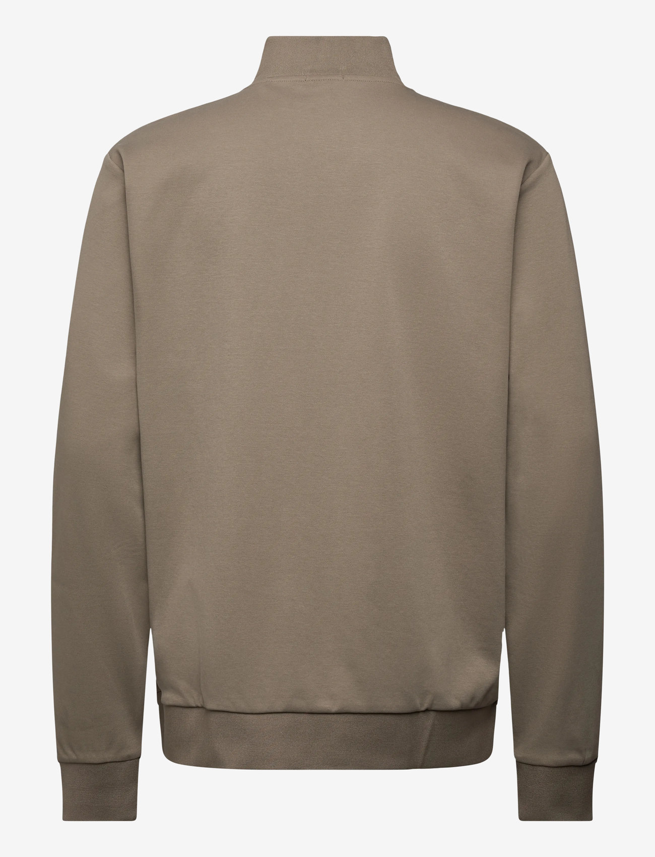 BOSS - H-Stimmann 109 - tõmblukk-kaelusega dressipluusid - open brown - 1