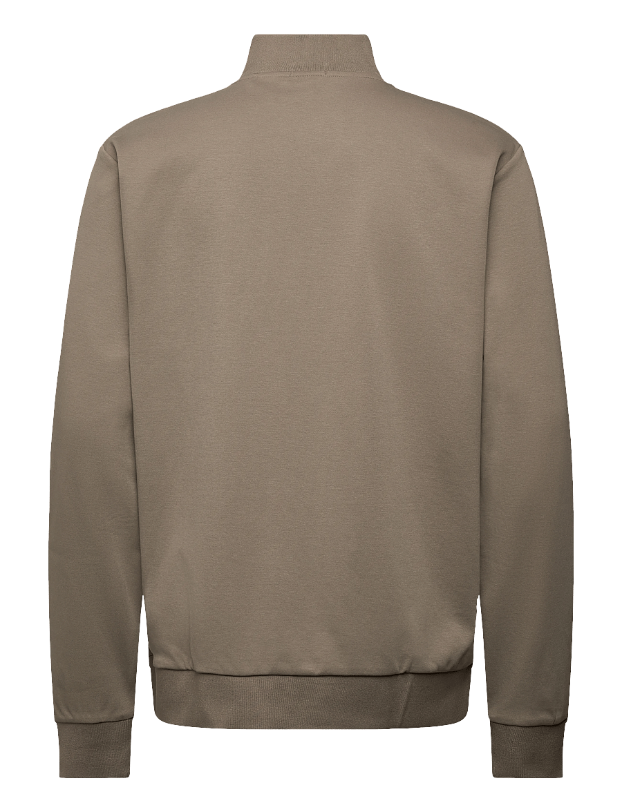 BOSS - H-Stimmann 109 - swetry zapinane do połowy - open brown - 1