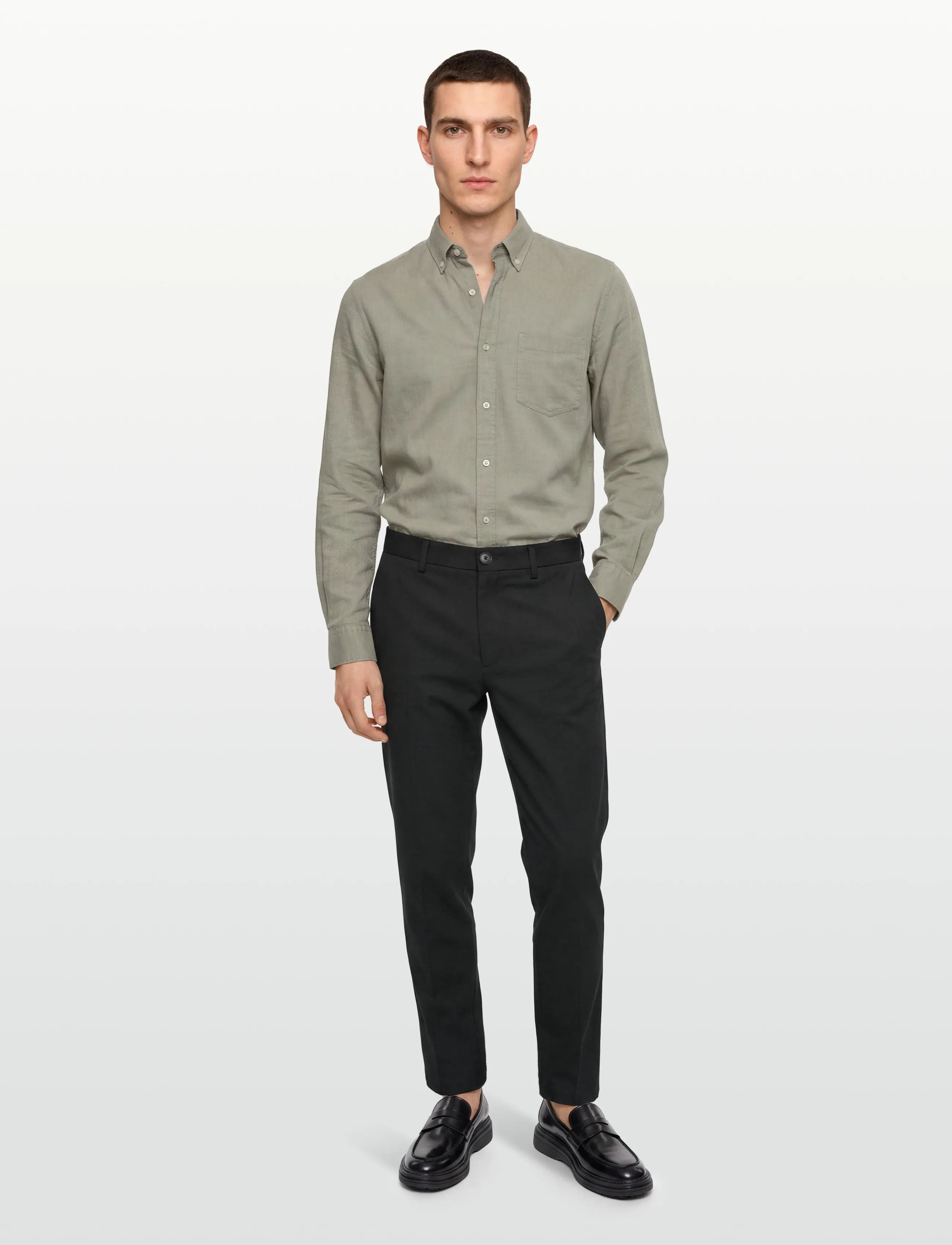 BOSS P-Kaiton1-Zip, 32 x 32, Black, Bukser > Chinos, Herre