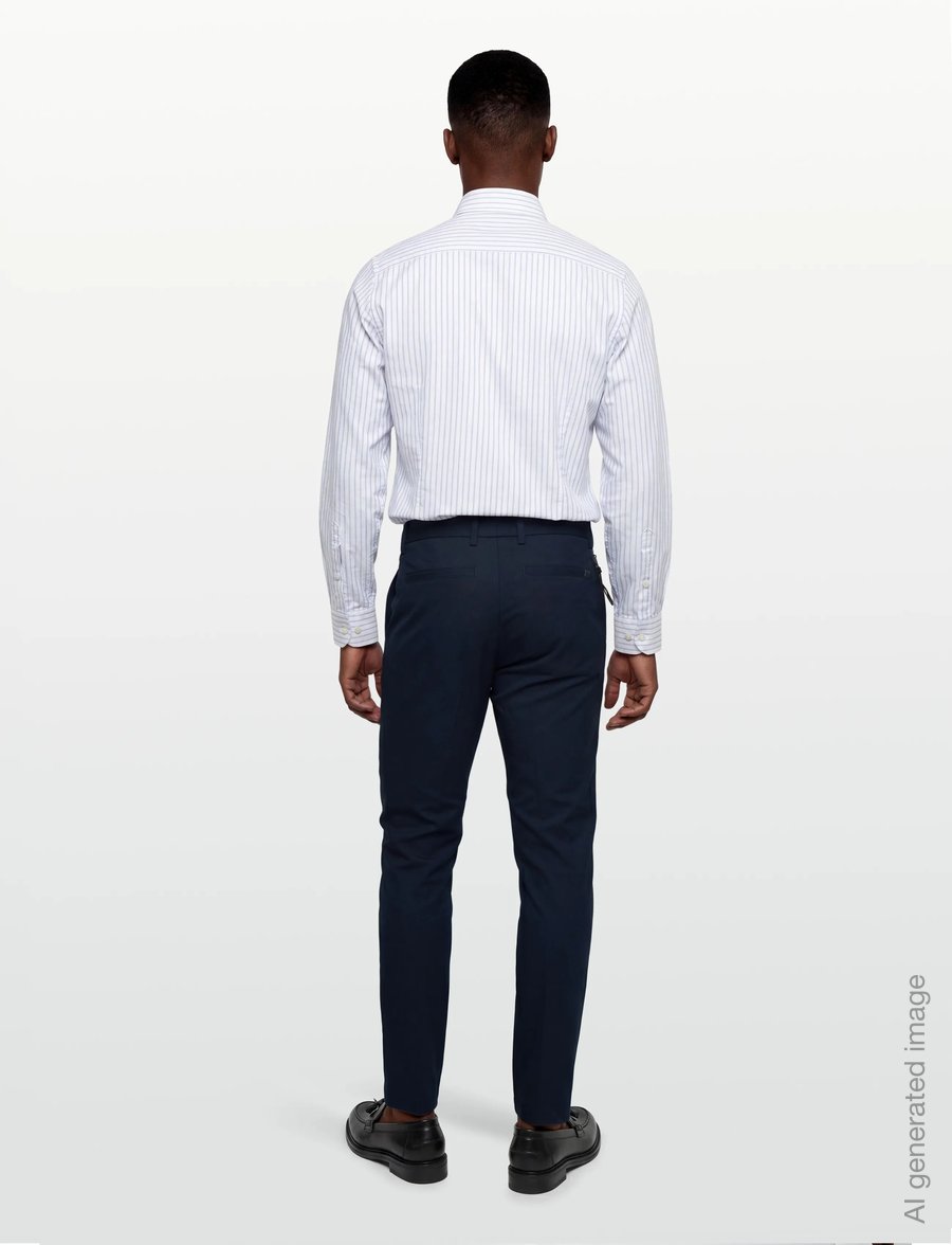 BOSS - P-Kaiton1-Zip - chinos - dark blue - 4