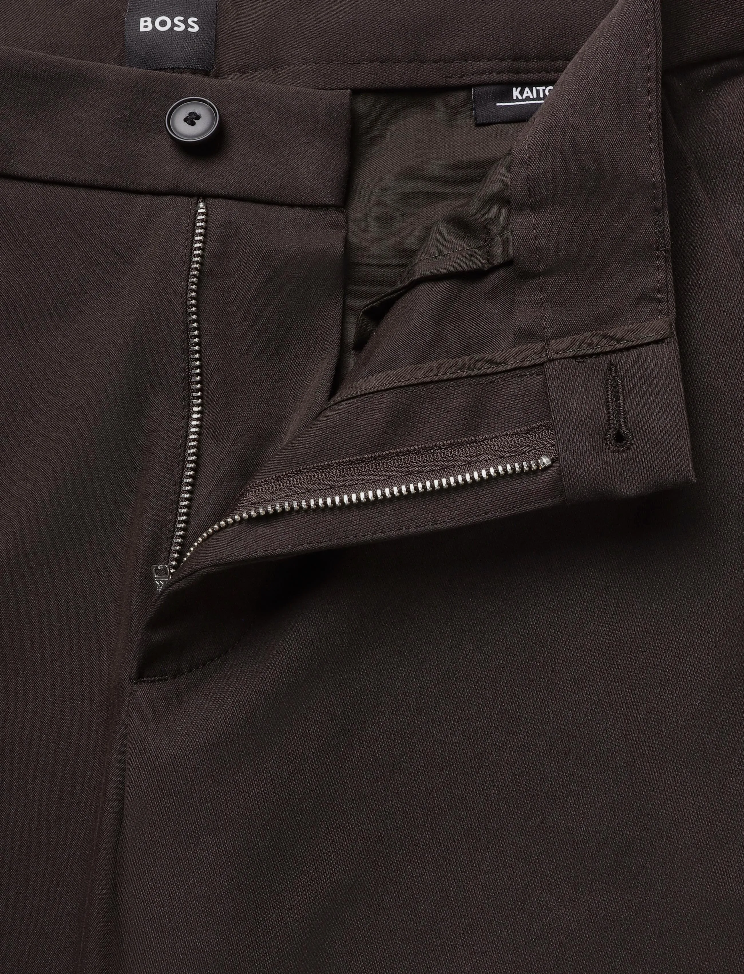 BOSS - P-Kaiton1-Zip - chinos - dark brown - 3