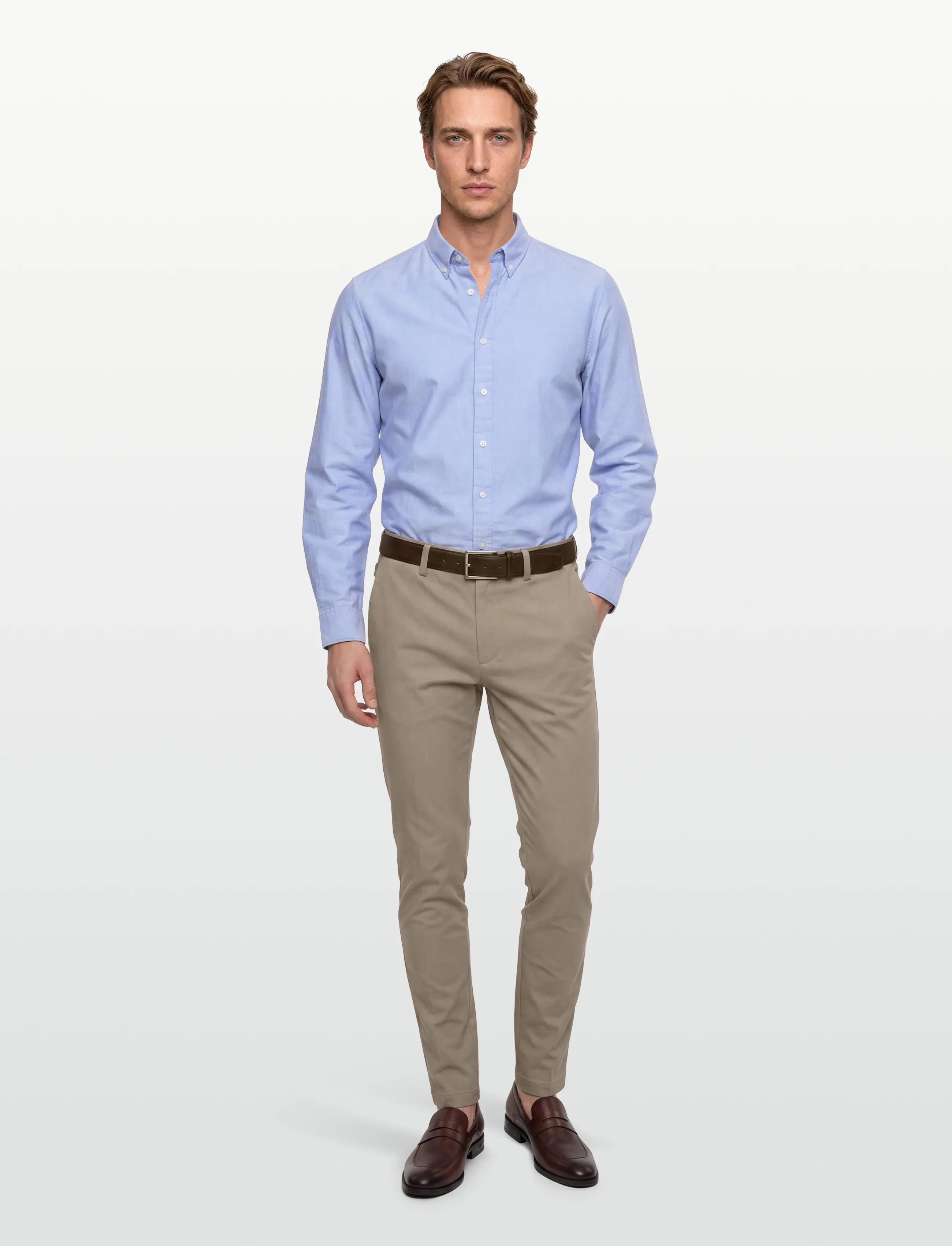 BOSS P-Kaiton1-Zip, 32 x 32, Trousers, Beige - Chinos, Männerswear