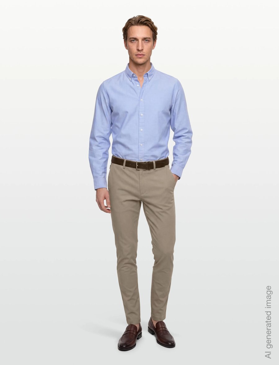 BOSS - P-Kaiton1-Zip - chinos - open beige - 0