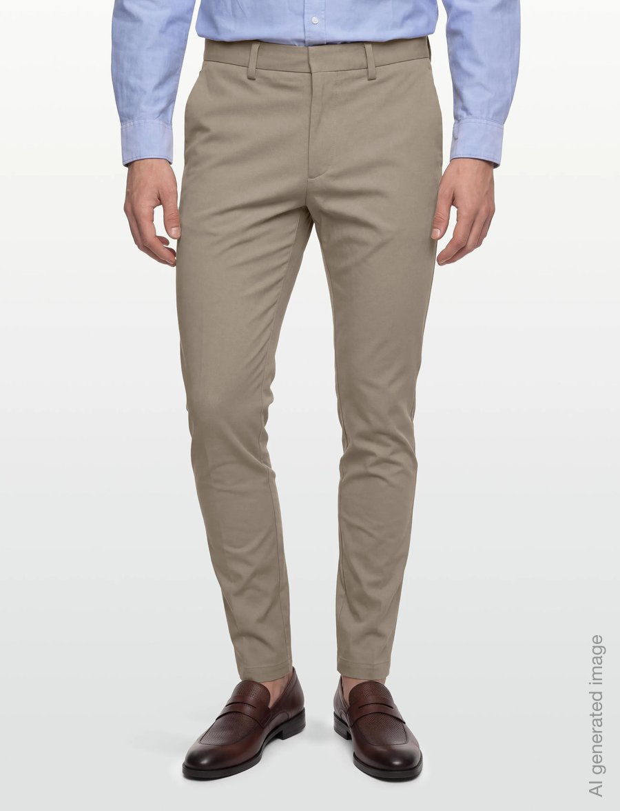 BOSS - P-Kaiton1-Zip - chinos - open beige - 3