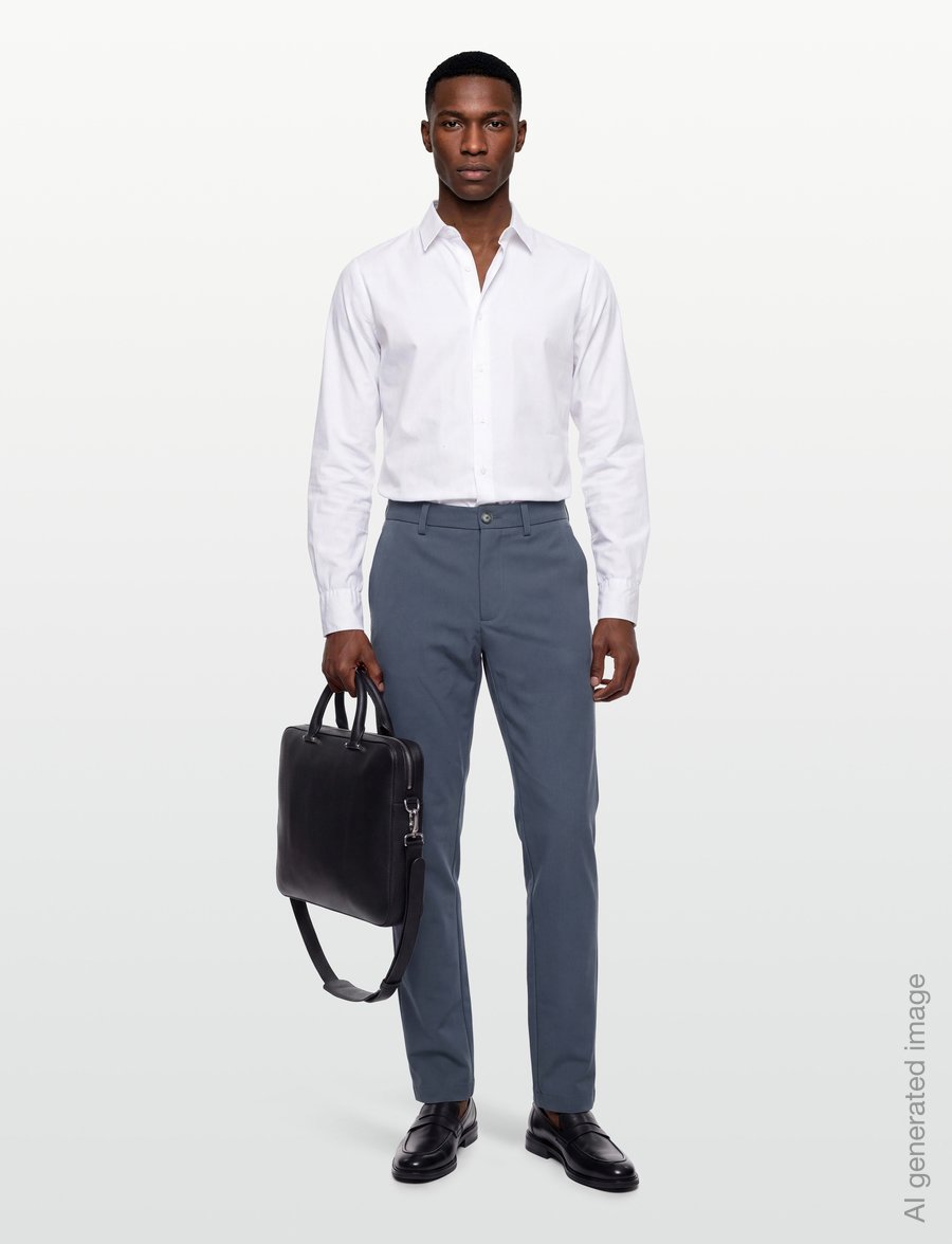 BOSS - P-Kaiton1-Zip - chinos - open blue - 0