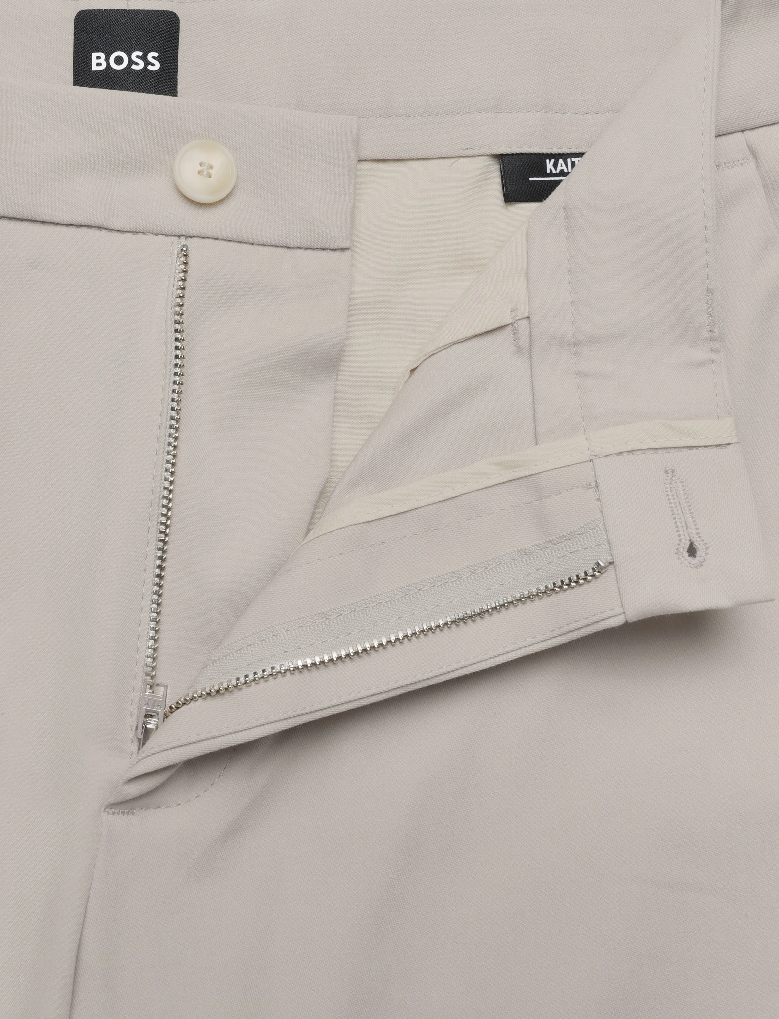 BOSS - P-Kaiton1-Zip - chino-püksid - open grey - 3