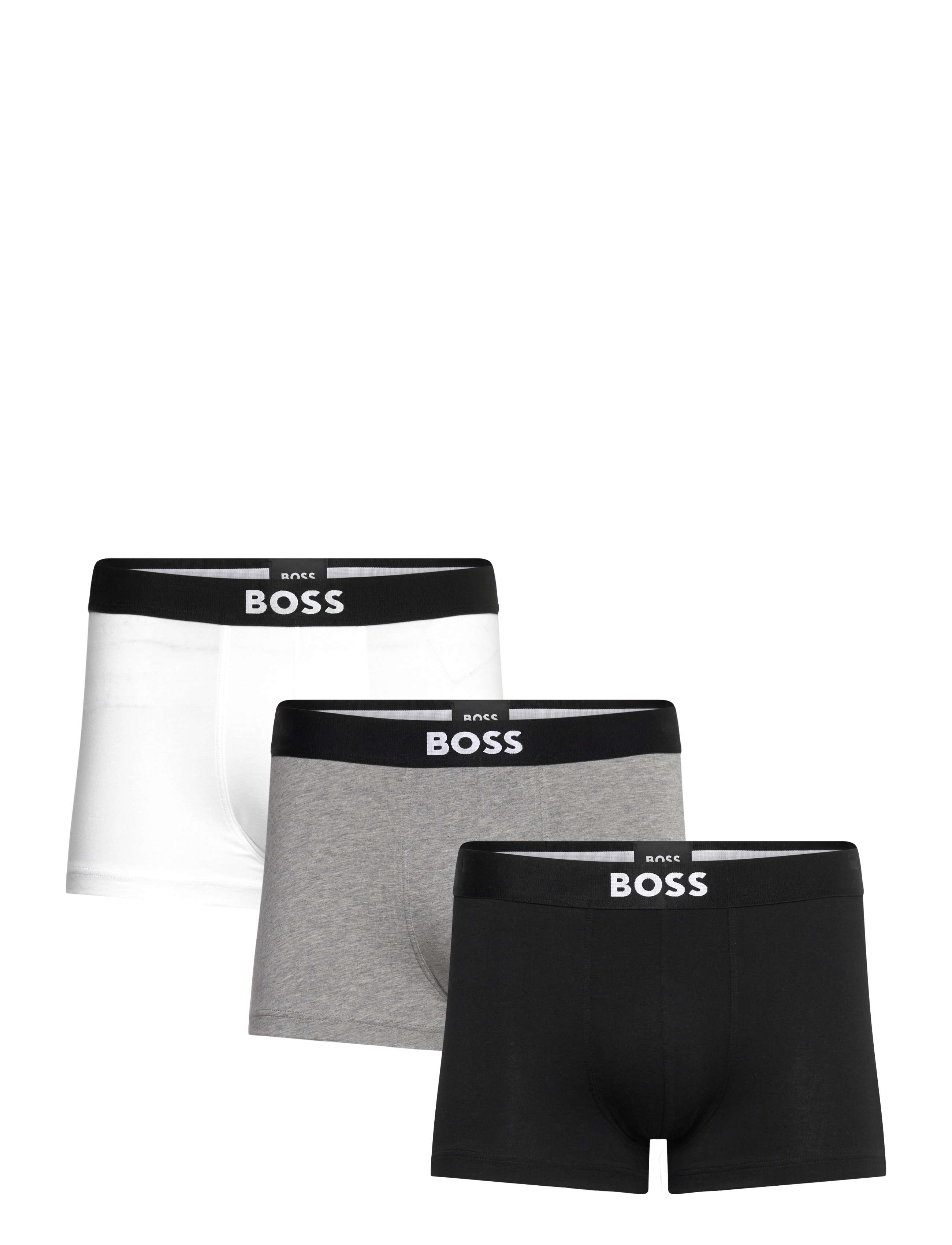 BOSS Trunk 3P Boss One, S, Black, Undertøj > Boksere, Herre