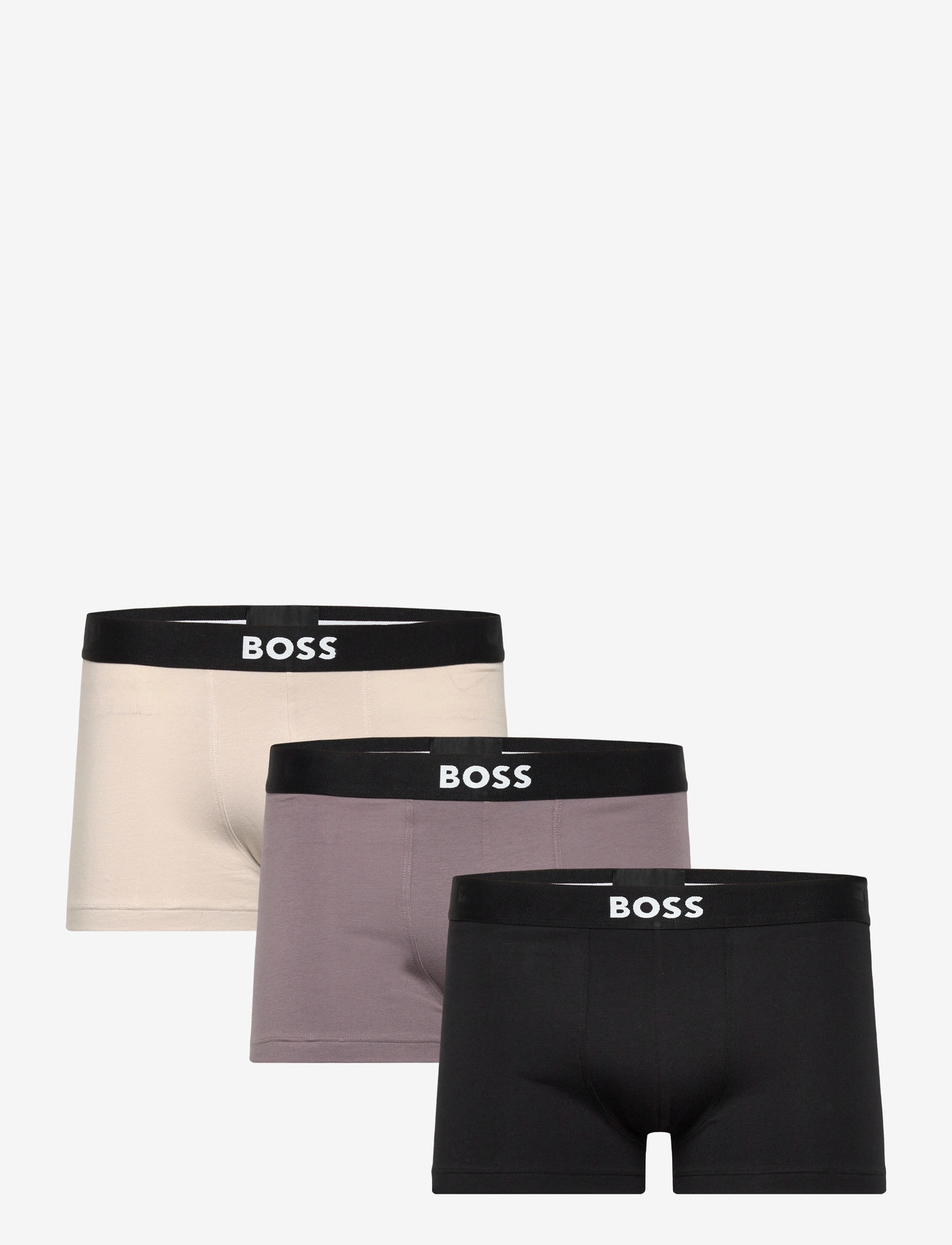 BOSS - Trunk 3P BOSS ONE - multipack underpants - open grey - 0