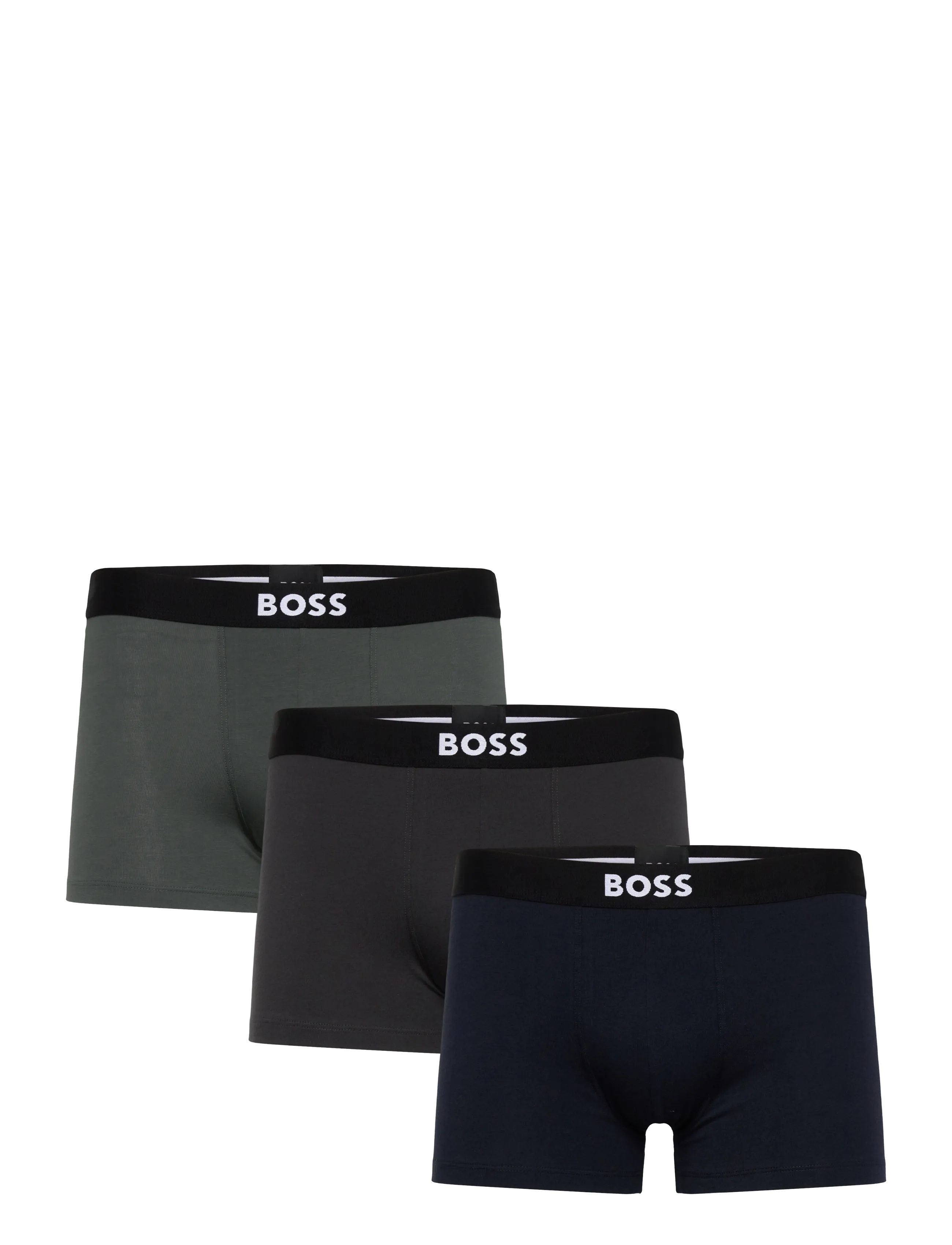 BOSS Trunk 3P Boss One, XXL, Black, Undertøj > Boksere, Herre