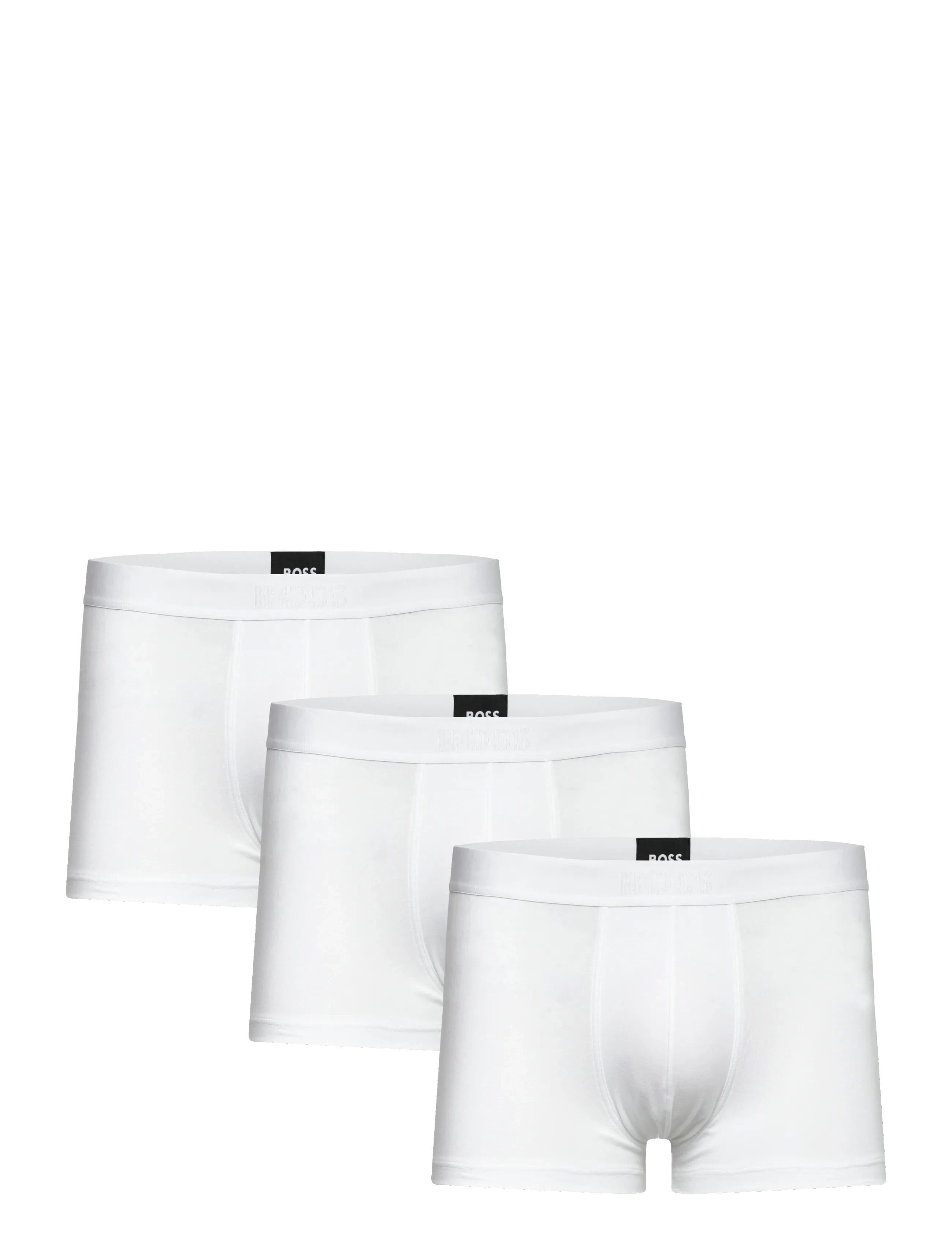 BOSS Trunk 3P Boss One, XXL, White, Undertøj > Boksere, Herre