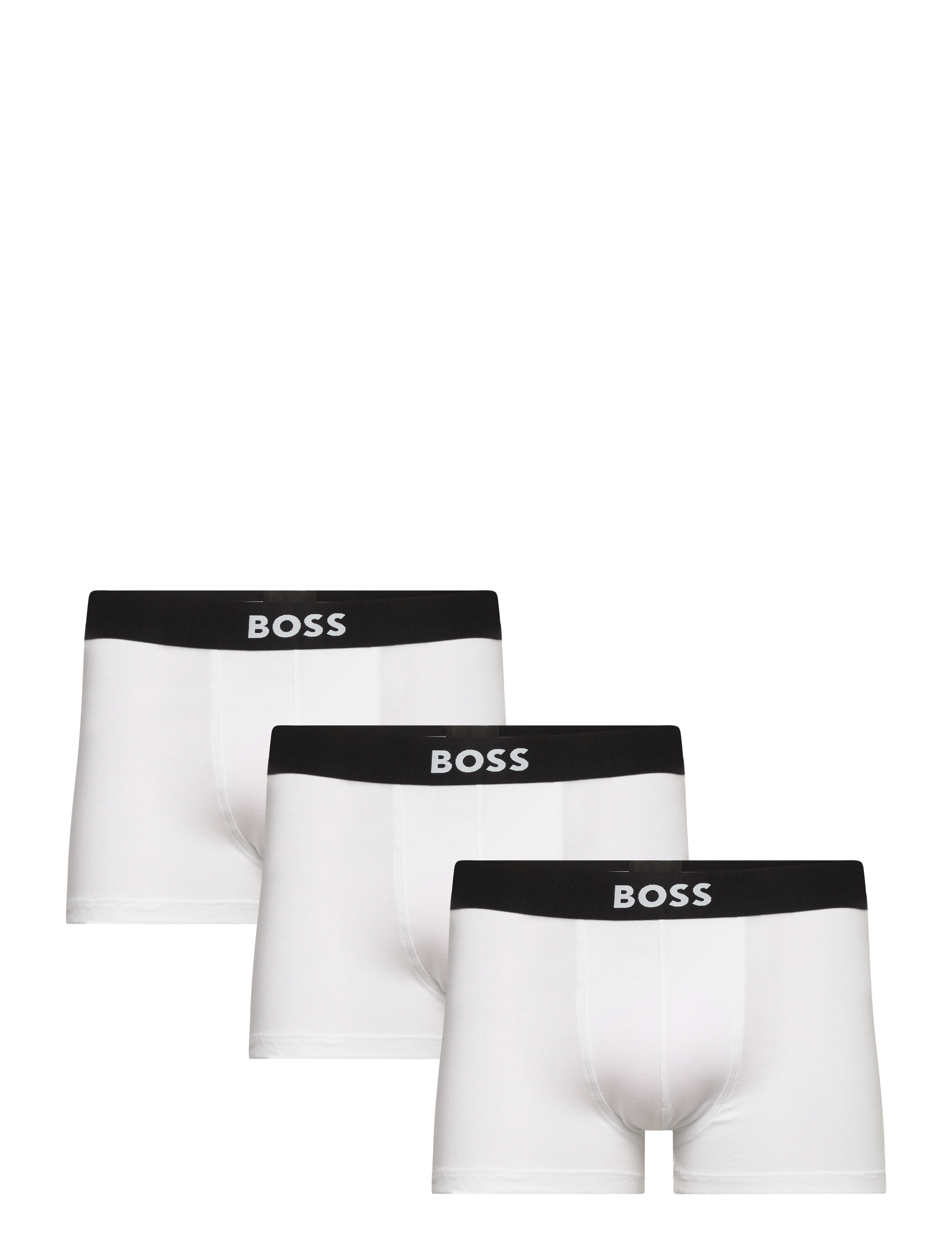 BOSS Trunk 3P Boss One, Mænd, 3 Pak Trunks, Hvid, Str: L