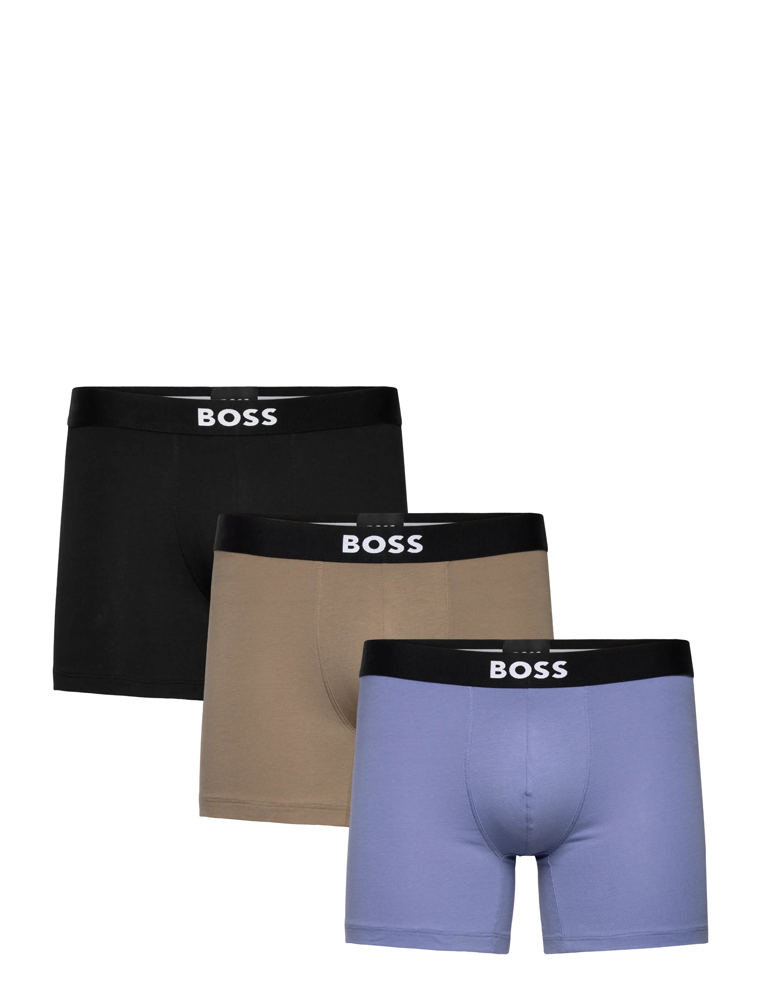 BOSS Boxerbr 3P Boss One, M, Multi/patterned, Undertøj > Boksere, Herre