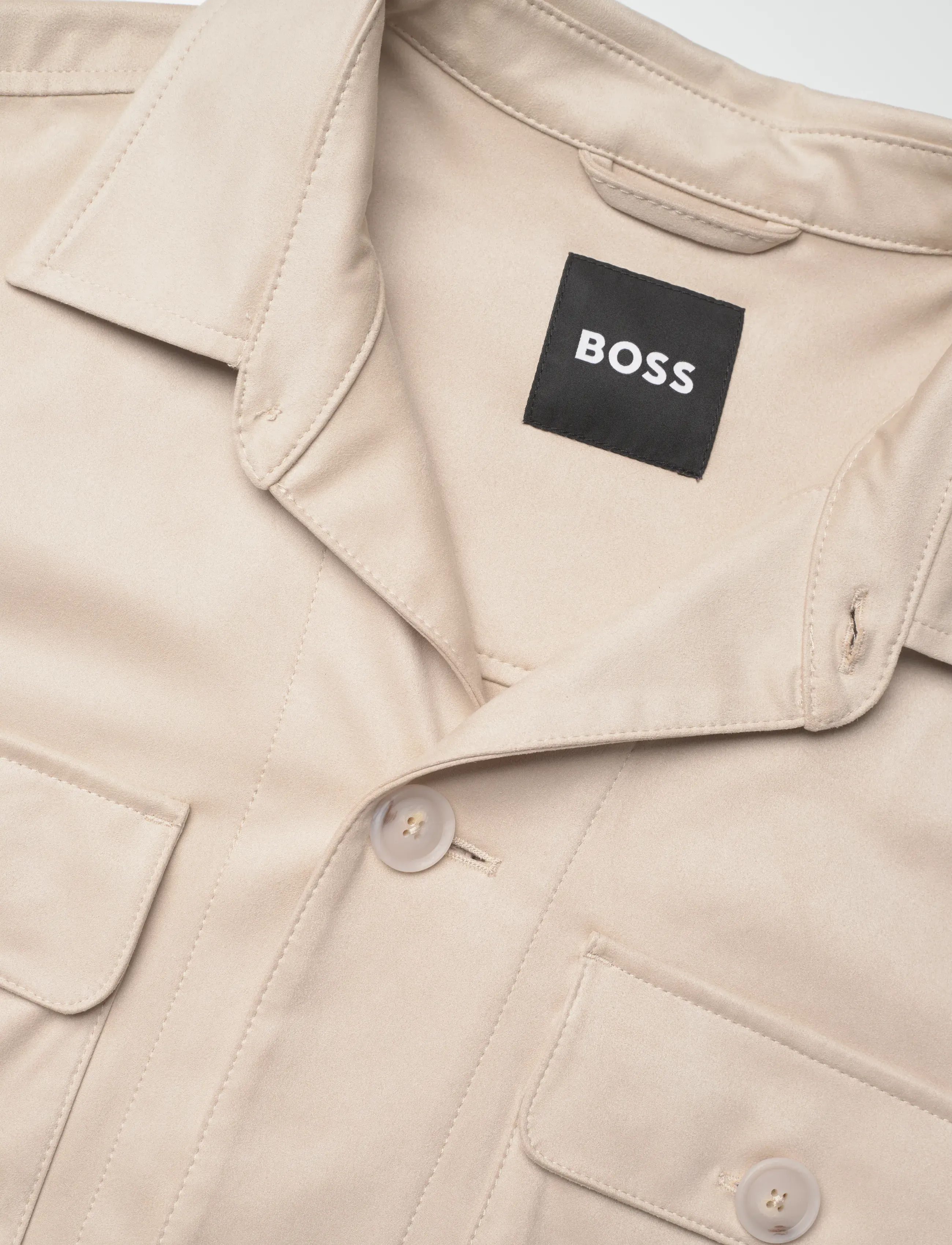 BOSS - C-Carper-OS-253F - forårsjakker - open white - 2