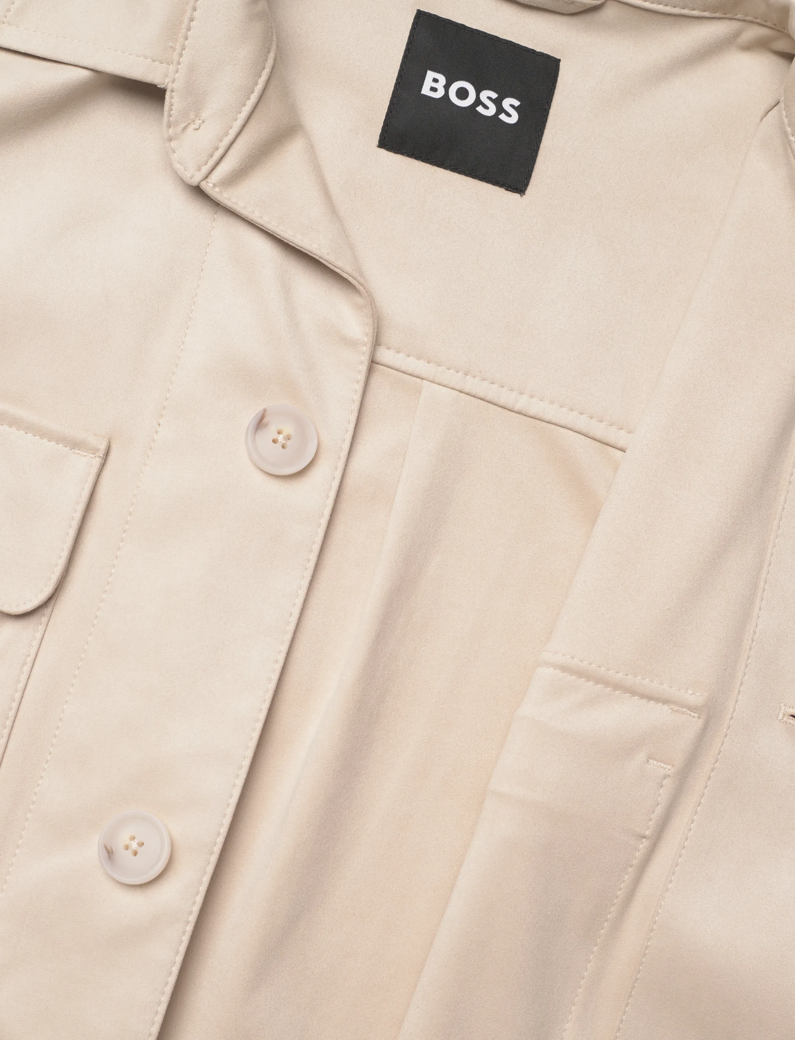 BOSS - C-Carper-OS-253F - forårsjakker - open white - 4