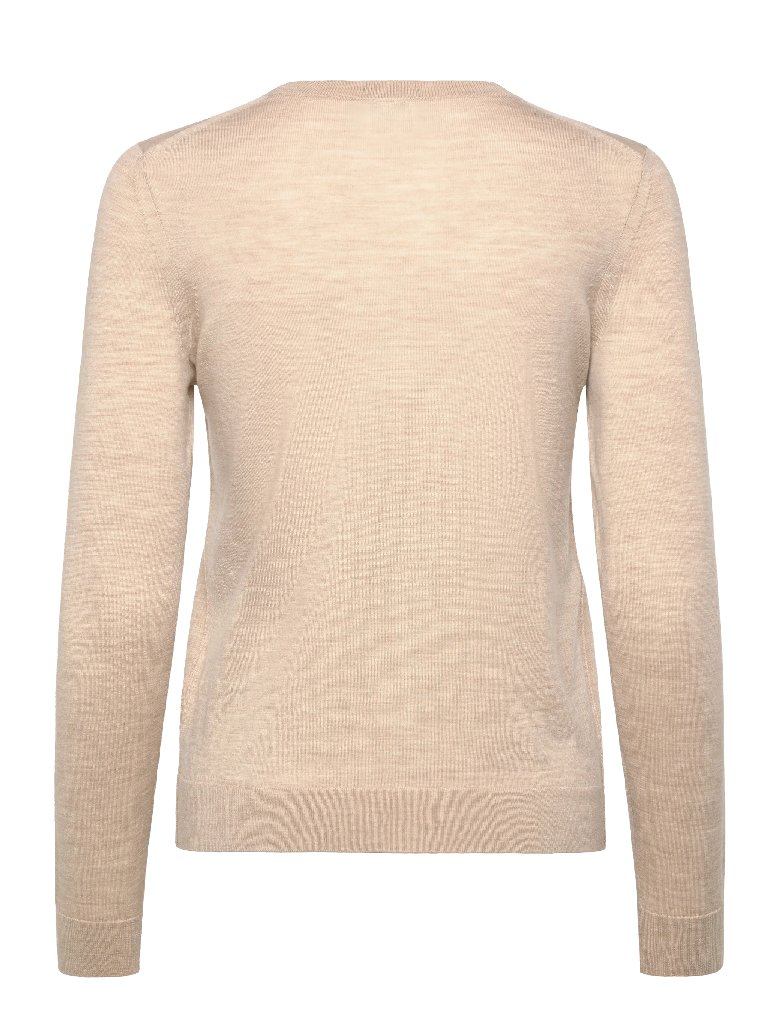 BOSS - Ferpina - strikkegensere - light beige - 1