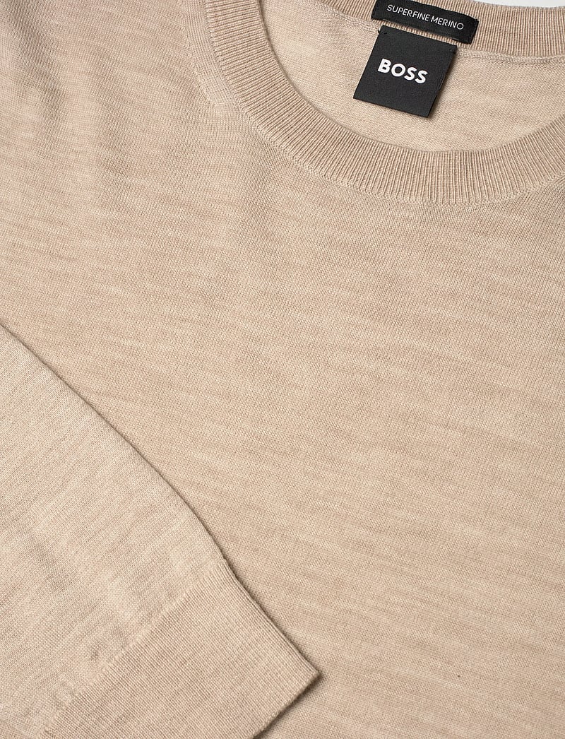 BOSS - Ferpina - stickade tröjor - light beige - 2