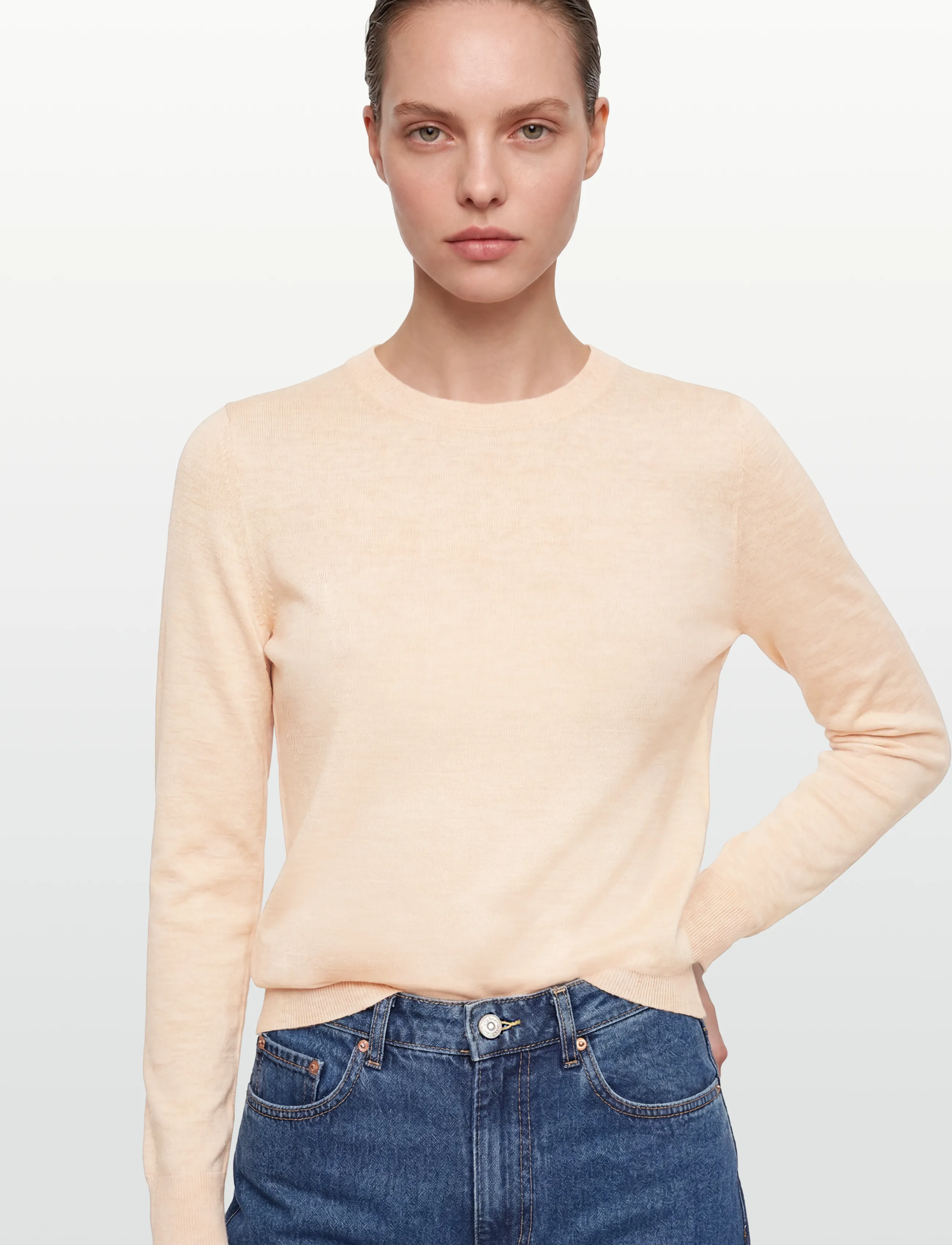 BOSS - Ferpina - pullover - natural - 3