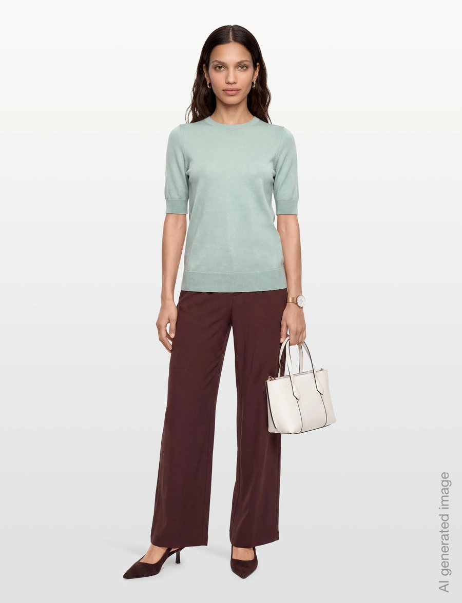 BOSS - Farbella - t-shirts - light/pastel green - 0
