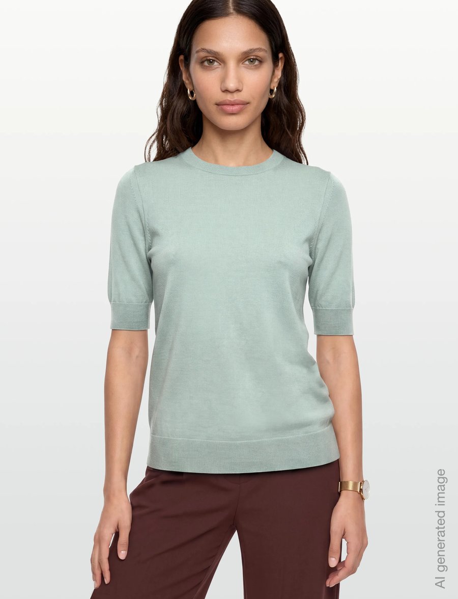 BOSS - Farbella - t-shirts - light/pastel green - 3