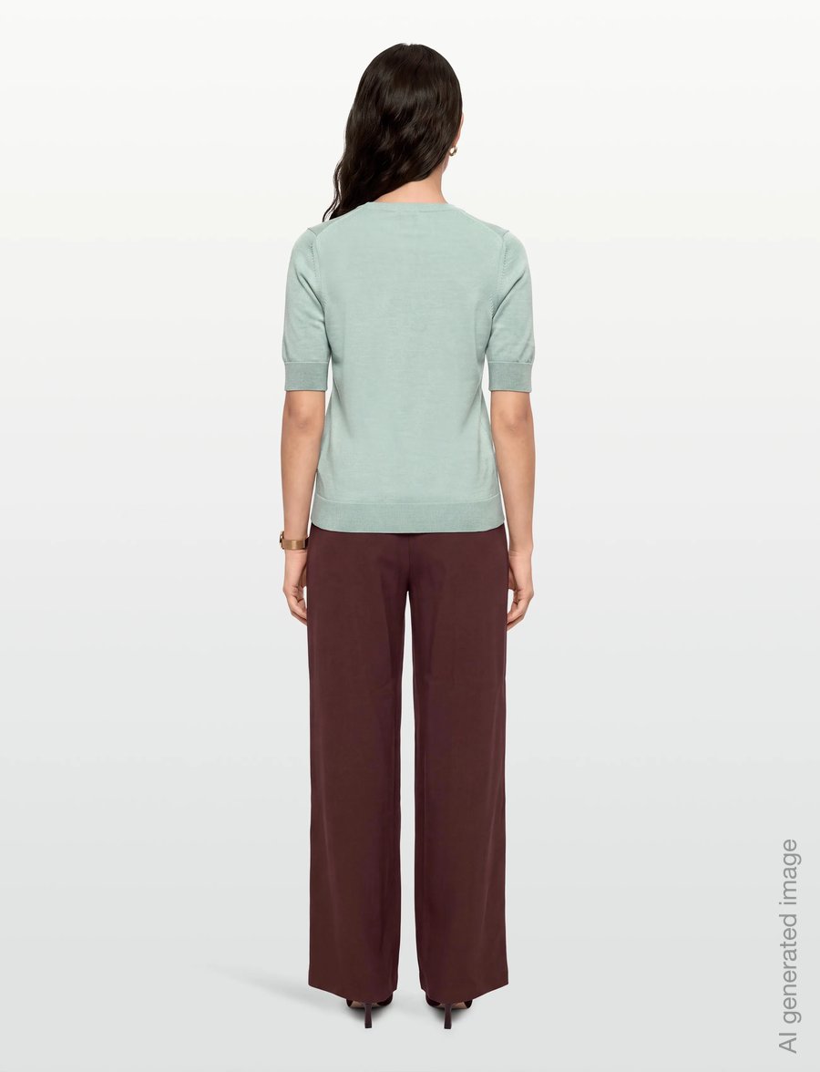 BOSS - Farbella - t-shirts - light/pastel green - 4