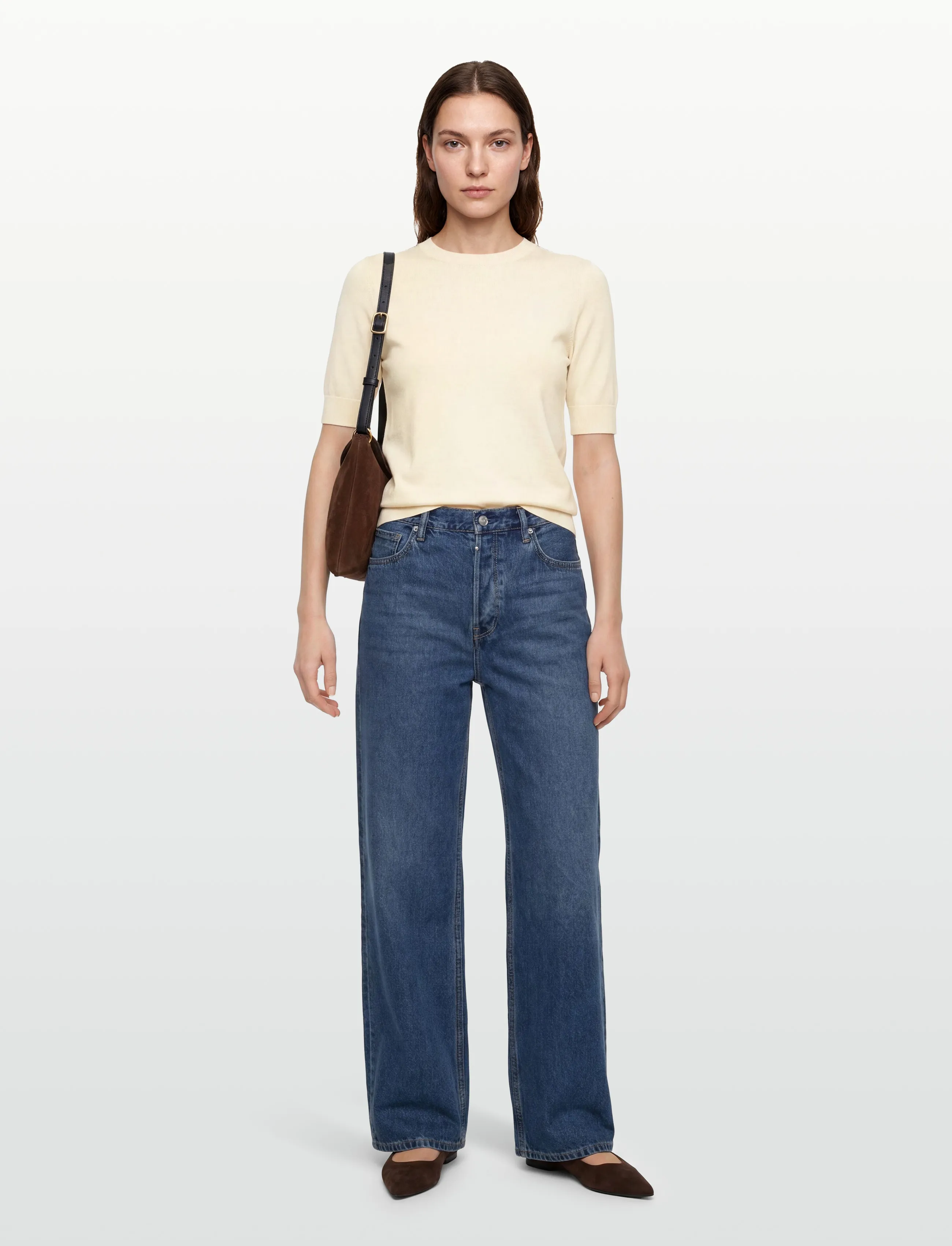 BOSS - Farbella - t-shirts - open beige - 0