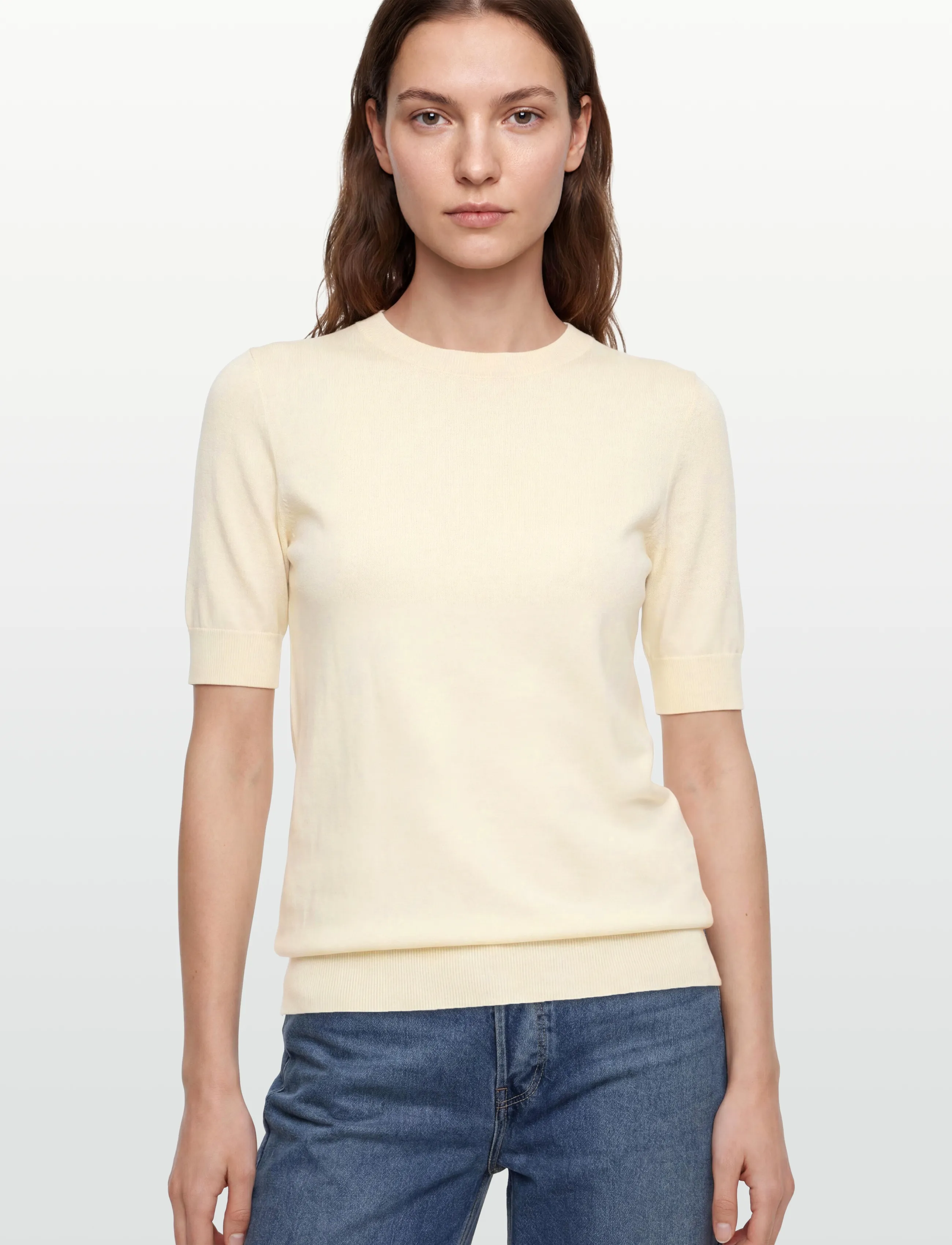 BOSS - Farbella - t-shirts - open beige - 3