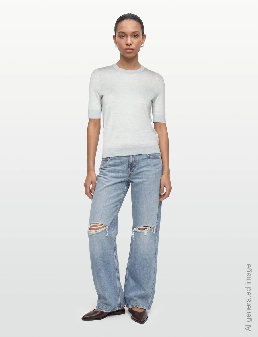 BOSS - Farbella - t-shirts - open blue - 0