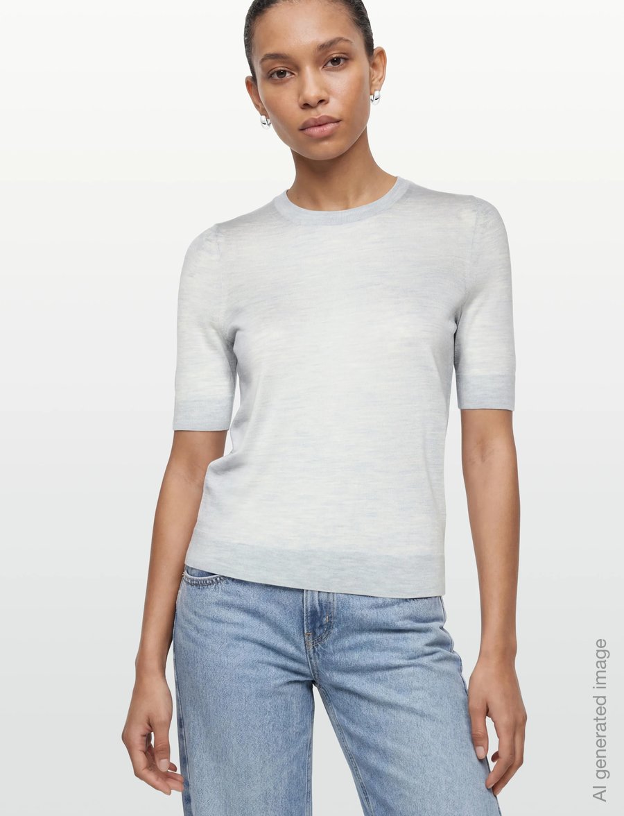 BOSS - Farbella - t-shirts - open blue - 3