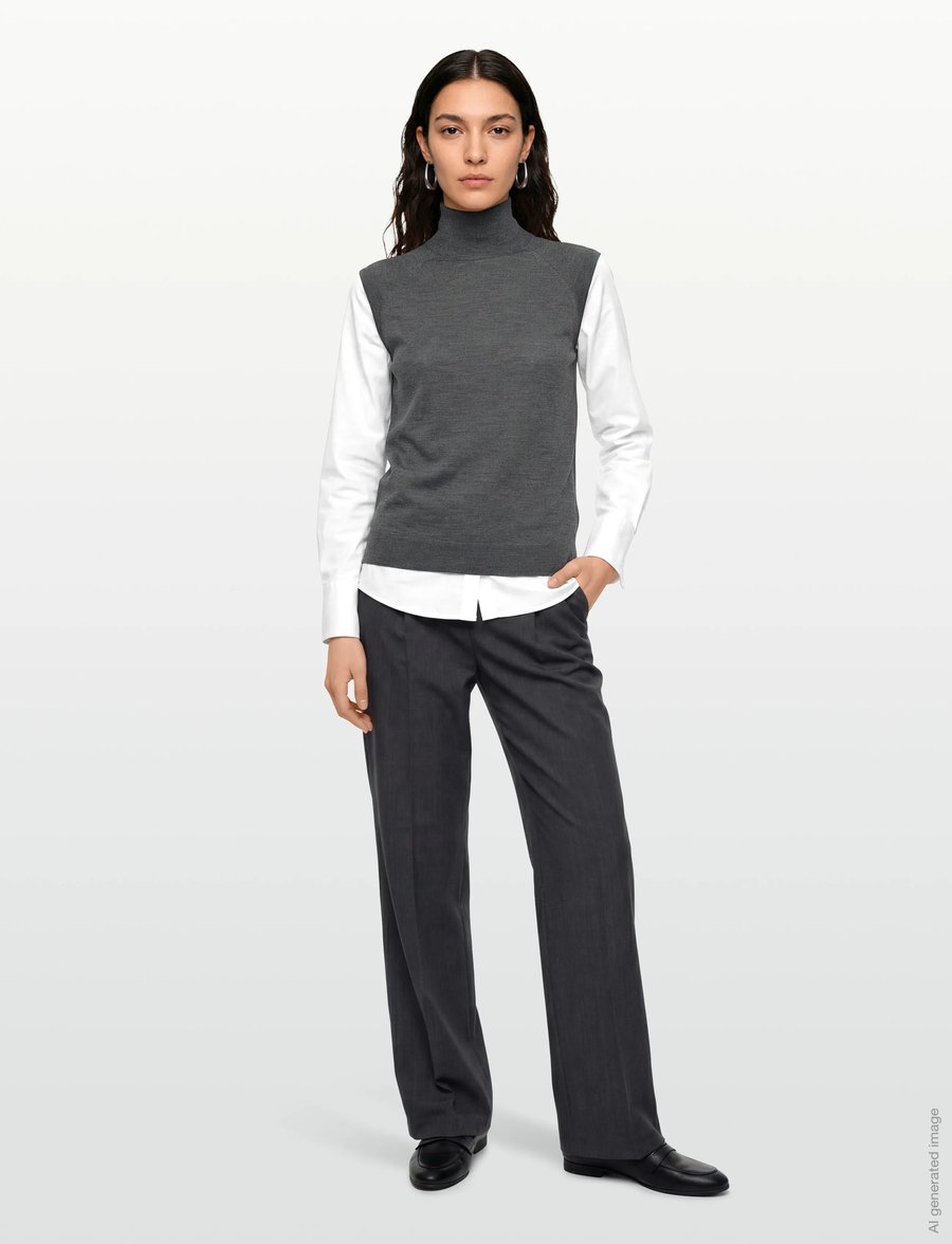 BOSS - Fipini - polotröjor - dark grey - 0