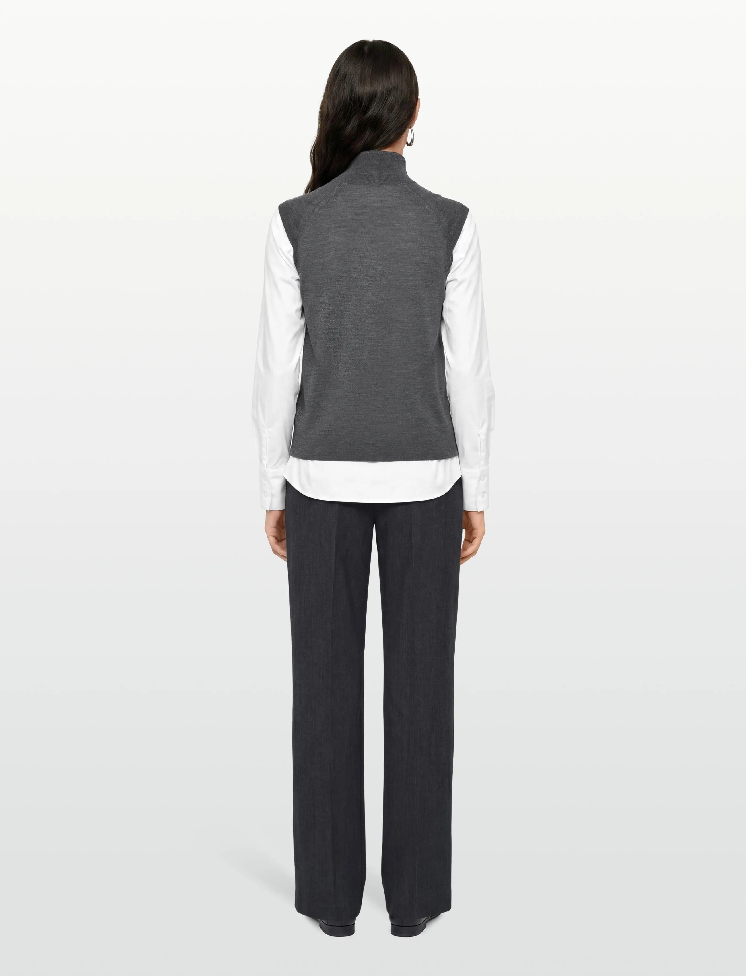 BOSS - Fipini - turtleneck - dark grey - 4