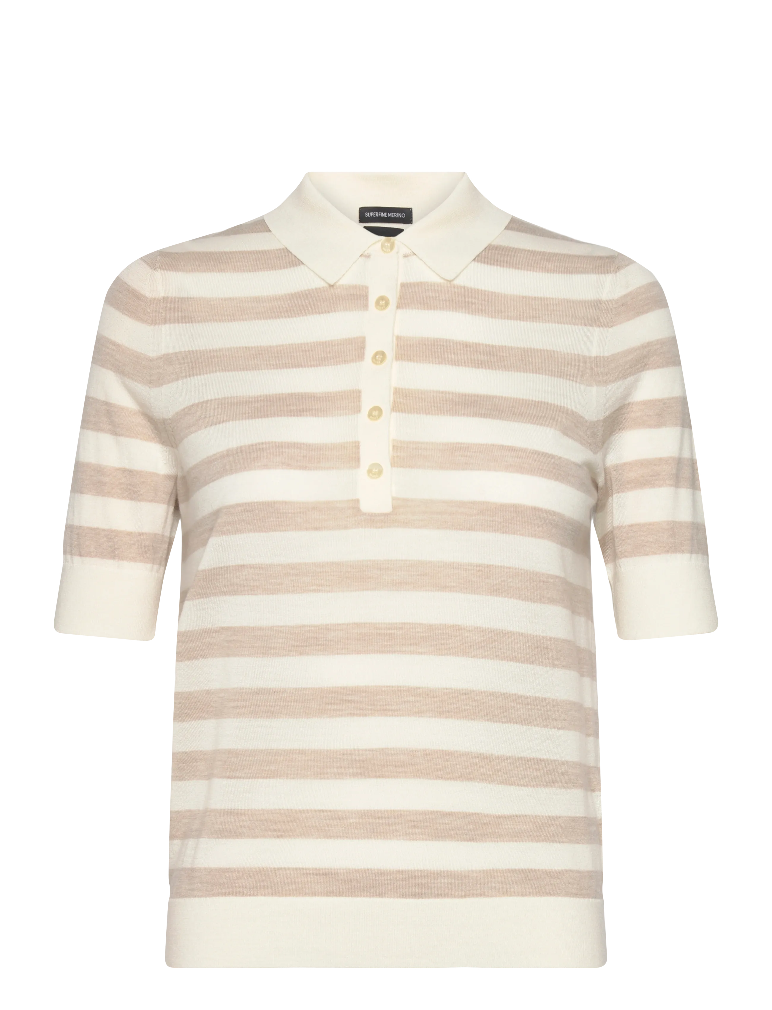 BOSS Fidenka - Polosärgid - OPEN MISCELLANEOUS / cream