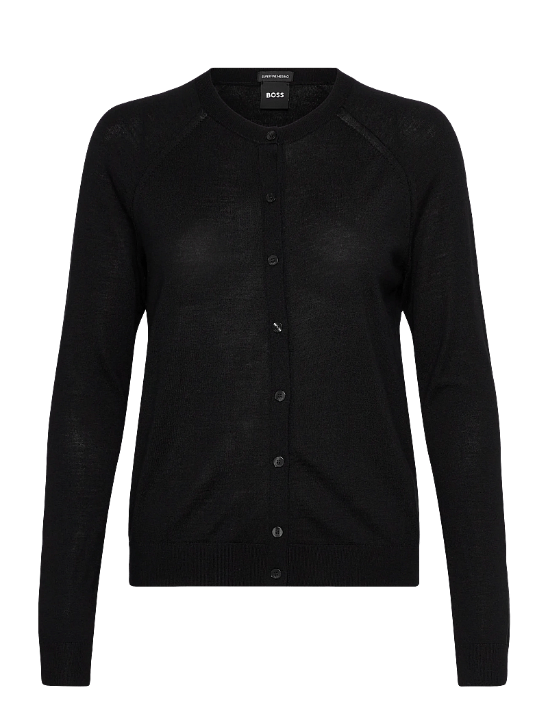 BOSS - Fonami - cardigans - black - 0