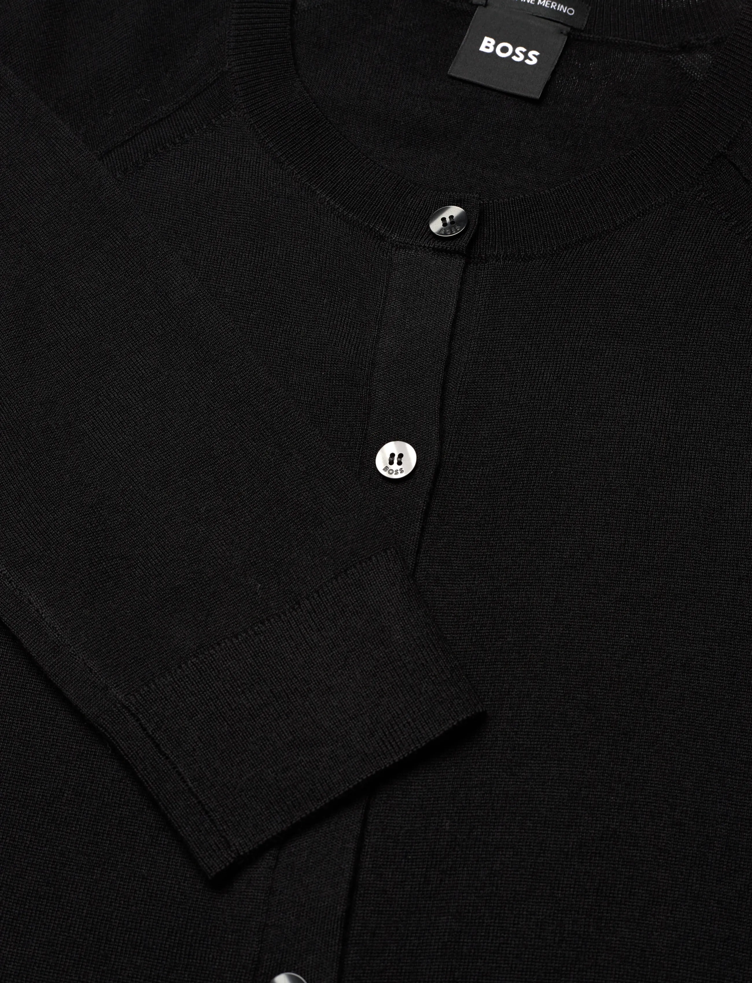 BOSS - Fonami - cardigans - black - 2