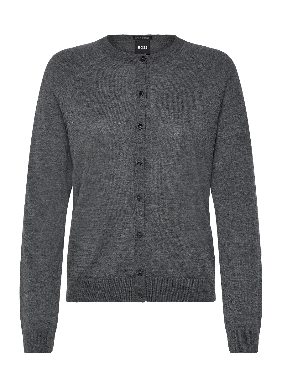 BOSS - Fonami - cardigans - dark grey - 0