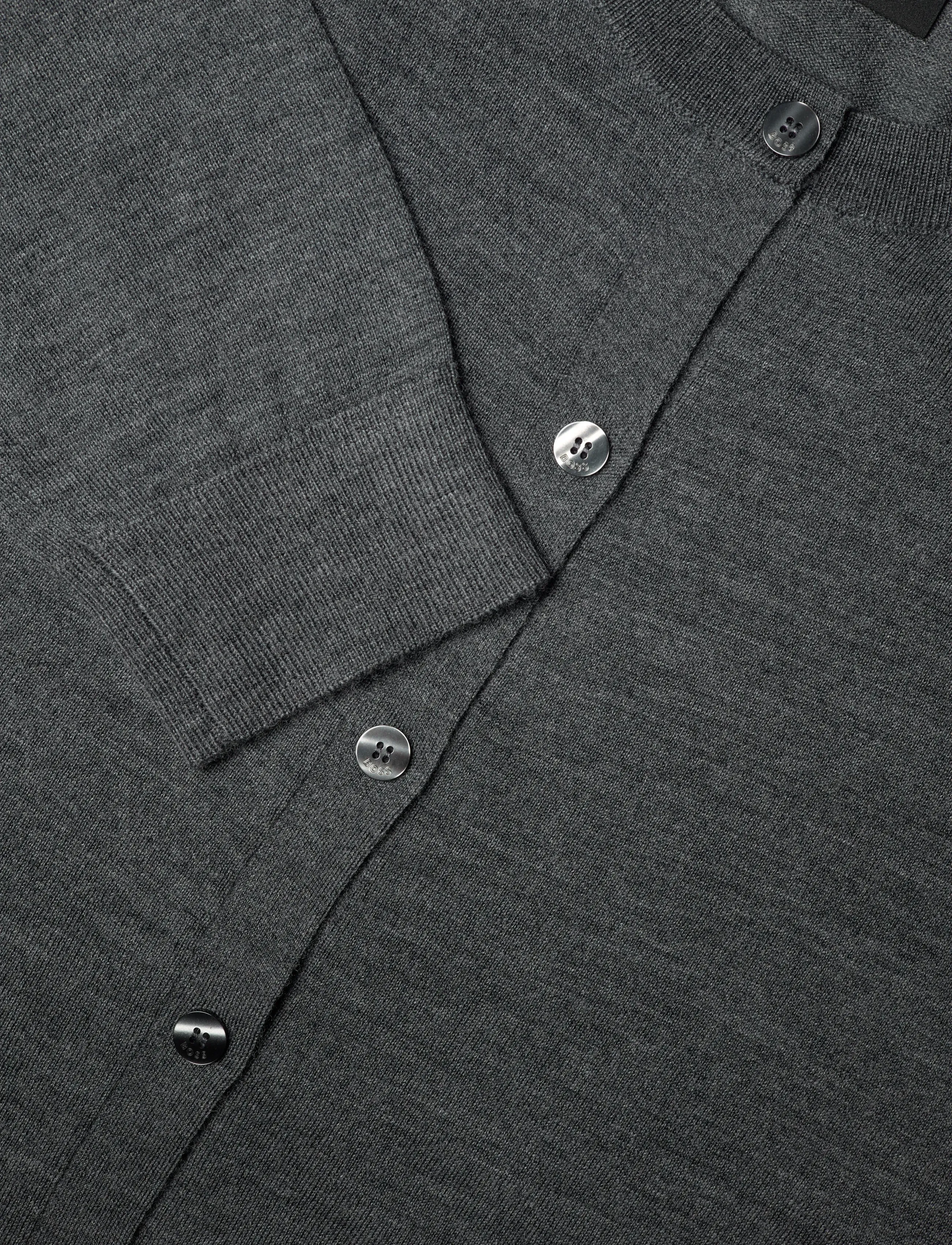 BOSS - Fonami - susegamieji megztiniai - dark grey - 2
