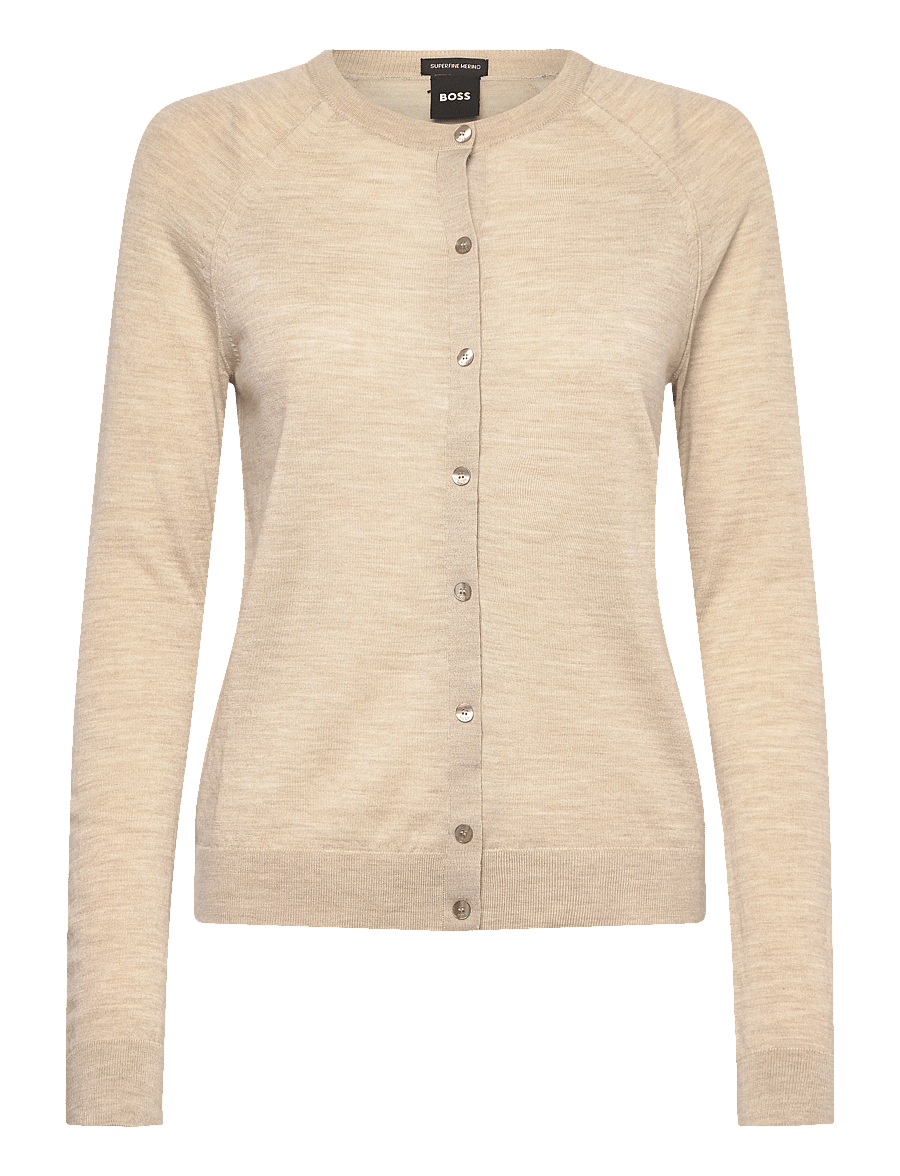 BOSS - Fonami - strickjacken - light beige - 0