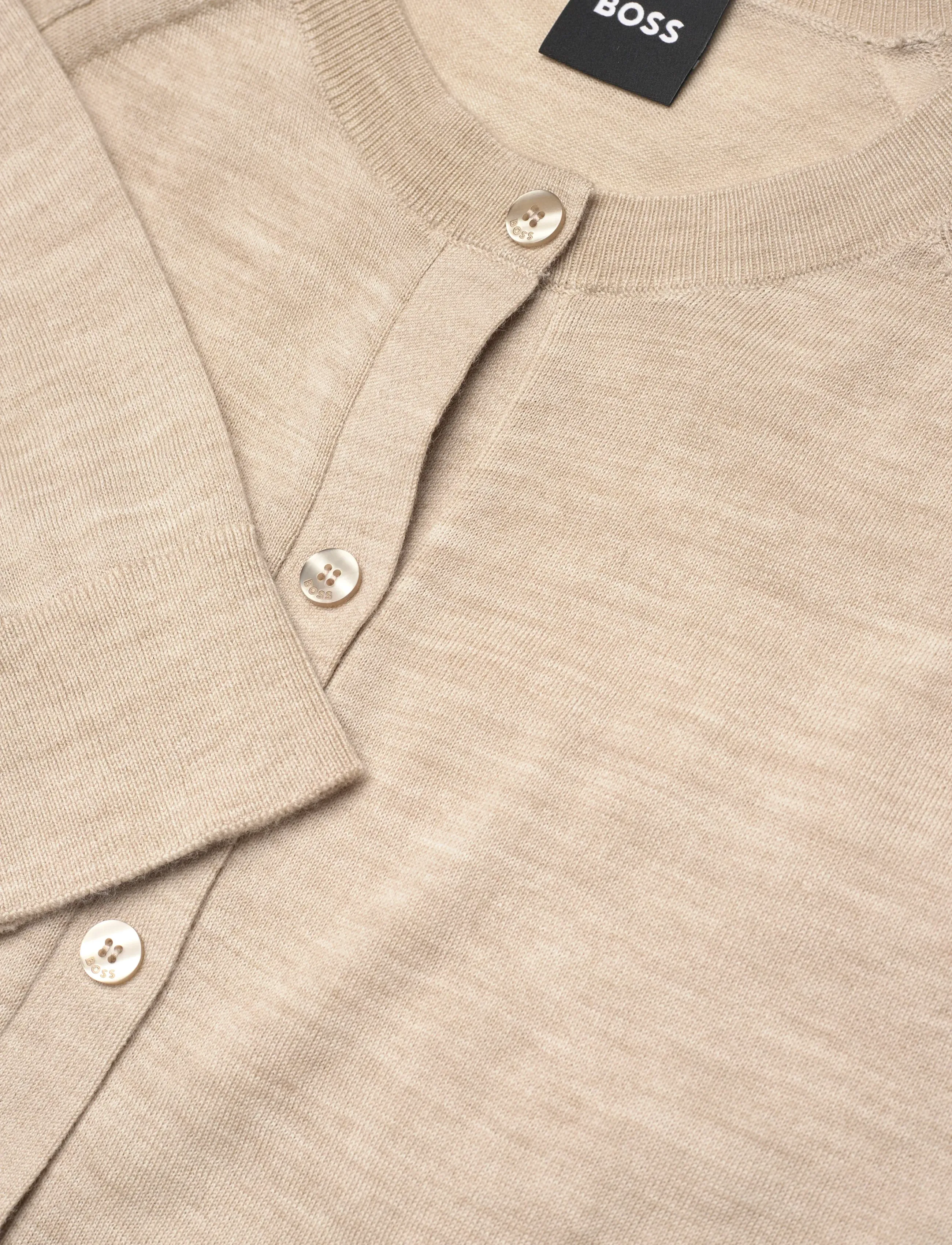 BOSS - Fonami - strickjacken - light beige - 2