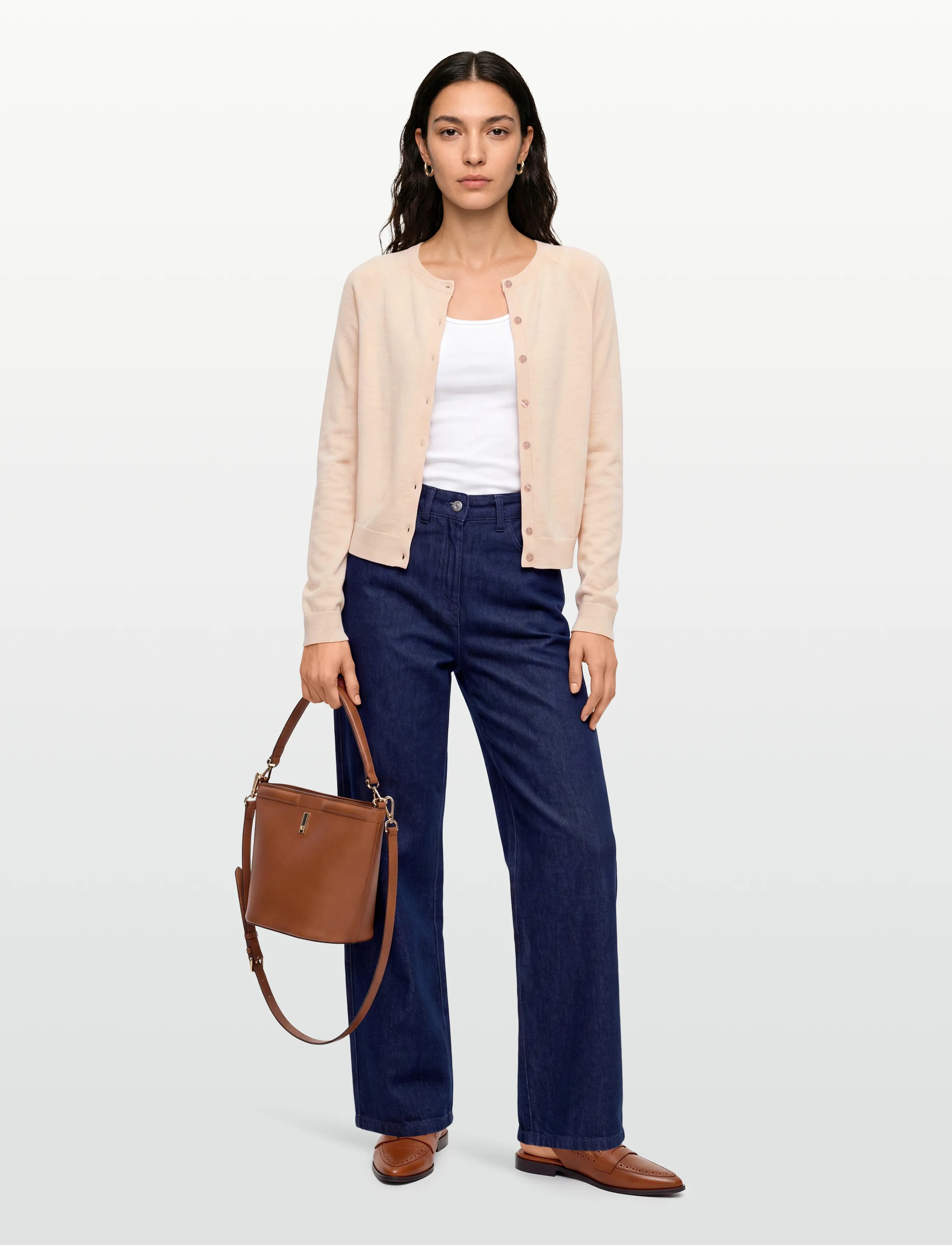 BOSS - Fonami - cardigans - natural - 0