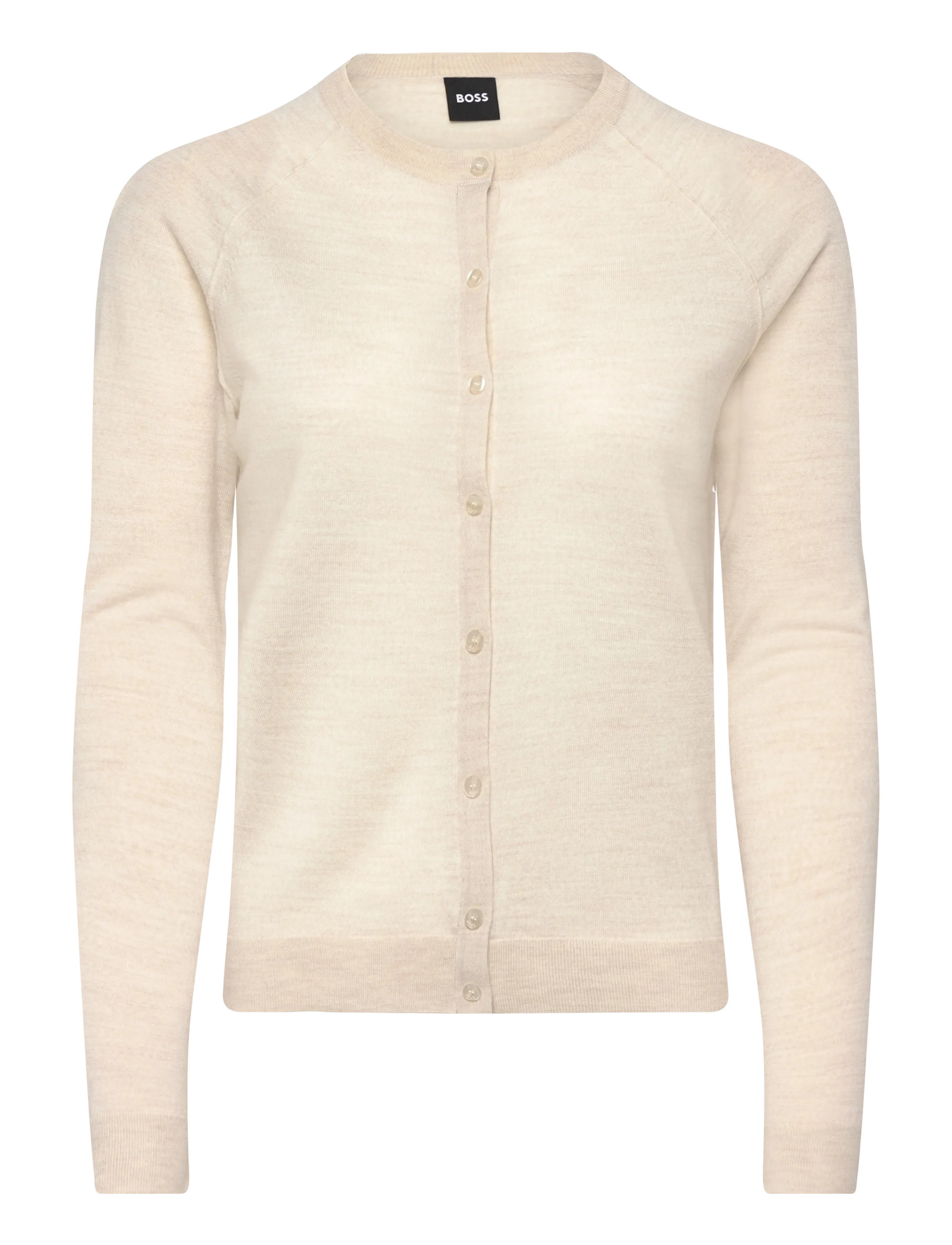 BOSS Fonami - Cardigans - OPEN WHITE / cream