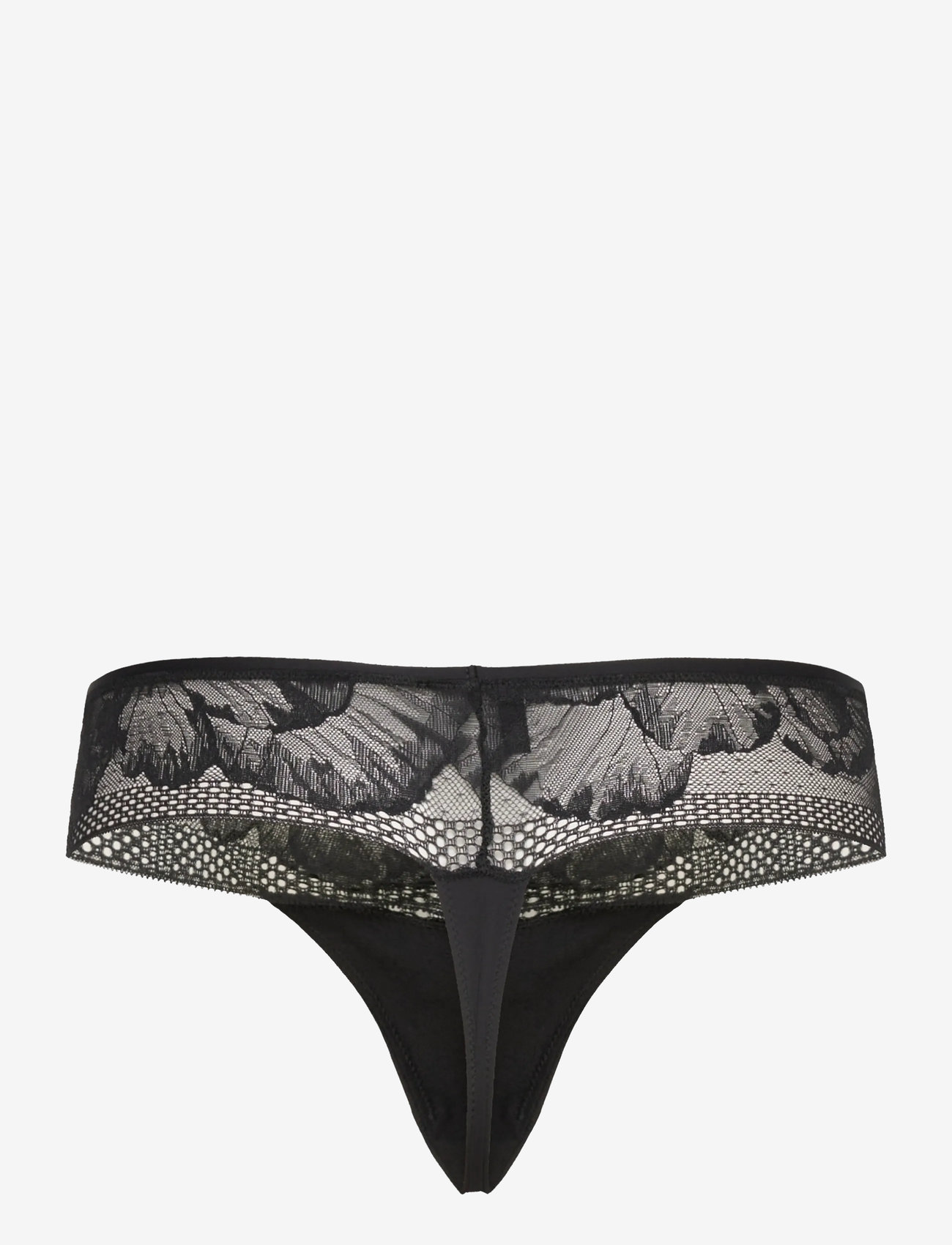 BOSS - THONG_ PEONY LACE - string - black - 1