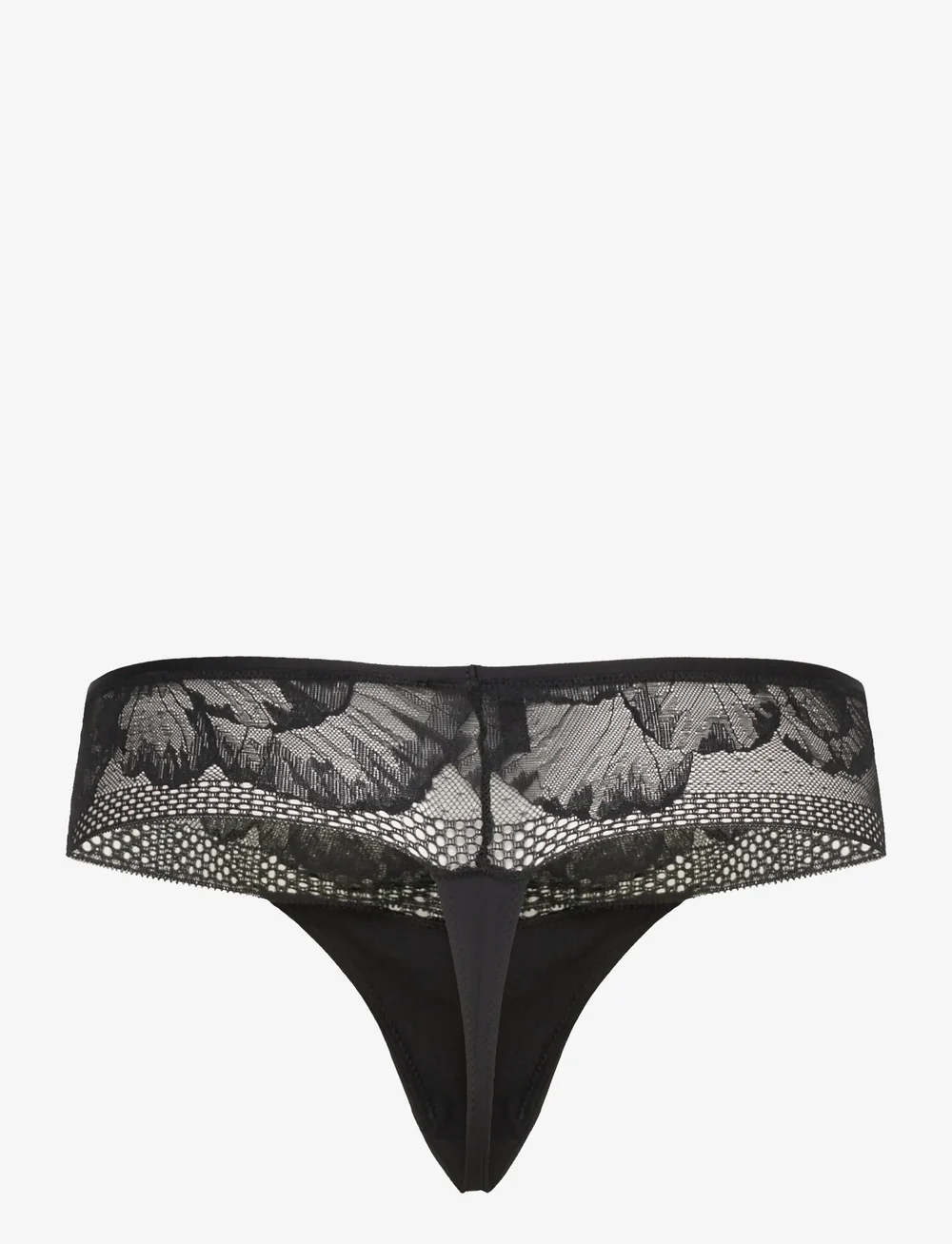 BOSS - THONG_ PEONY LACE - stringtrusser - black - 1