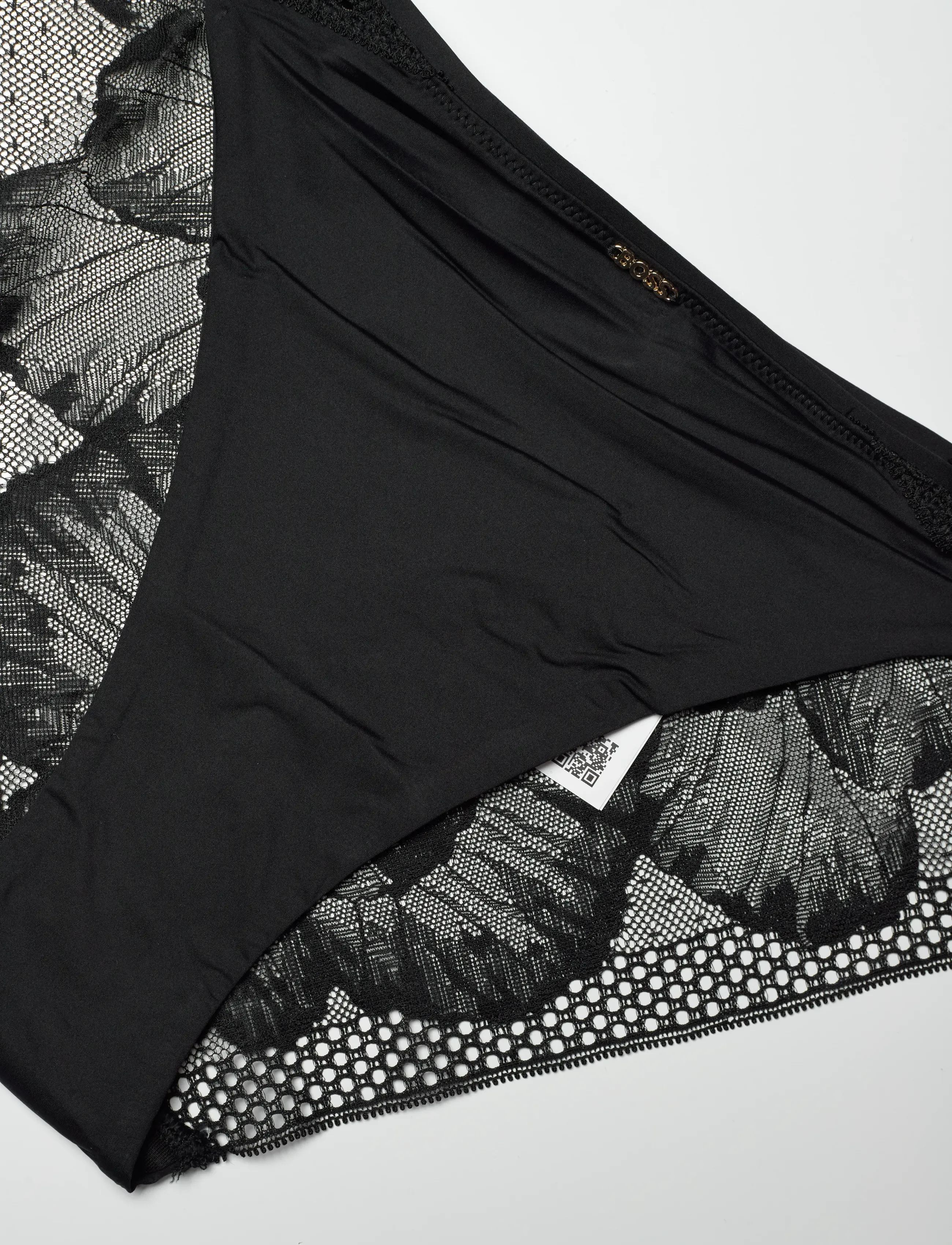 BOSS - BRIEF_ PEONY LACE - püksikud - black - 2
