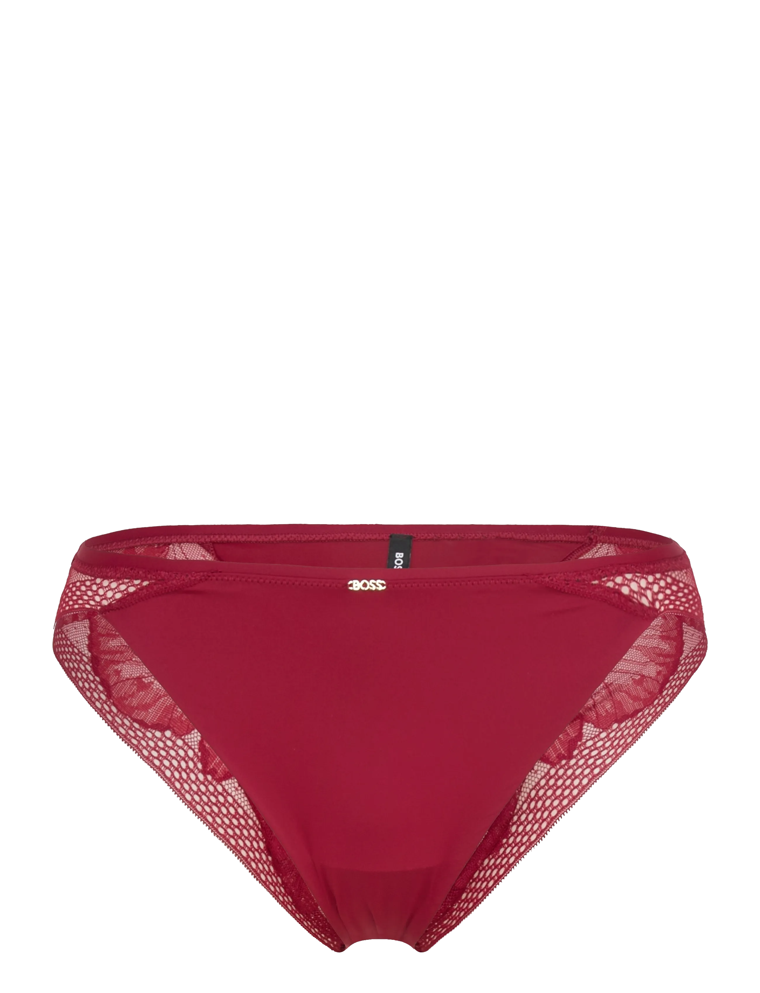 BOSS Brief_ Peony Lace, XS, Red, Trusser > Trusser, Dame