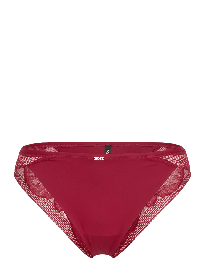 BOSS - BRIEF_ PEONY LACE - briefs - dark red - 0