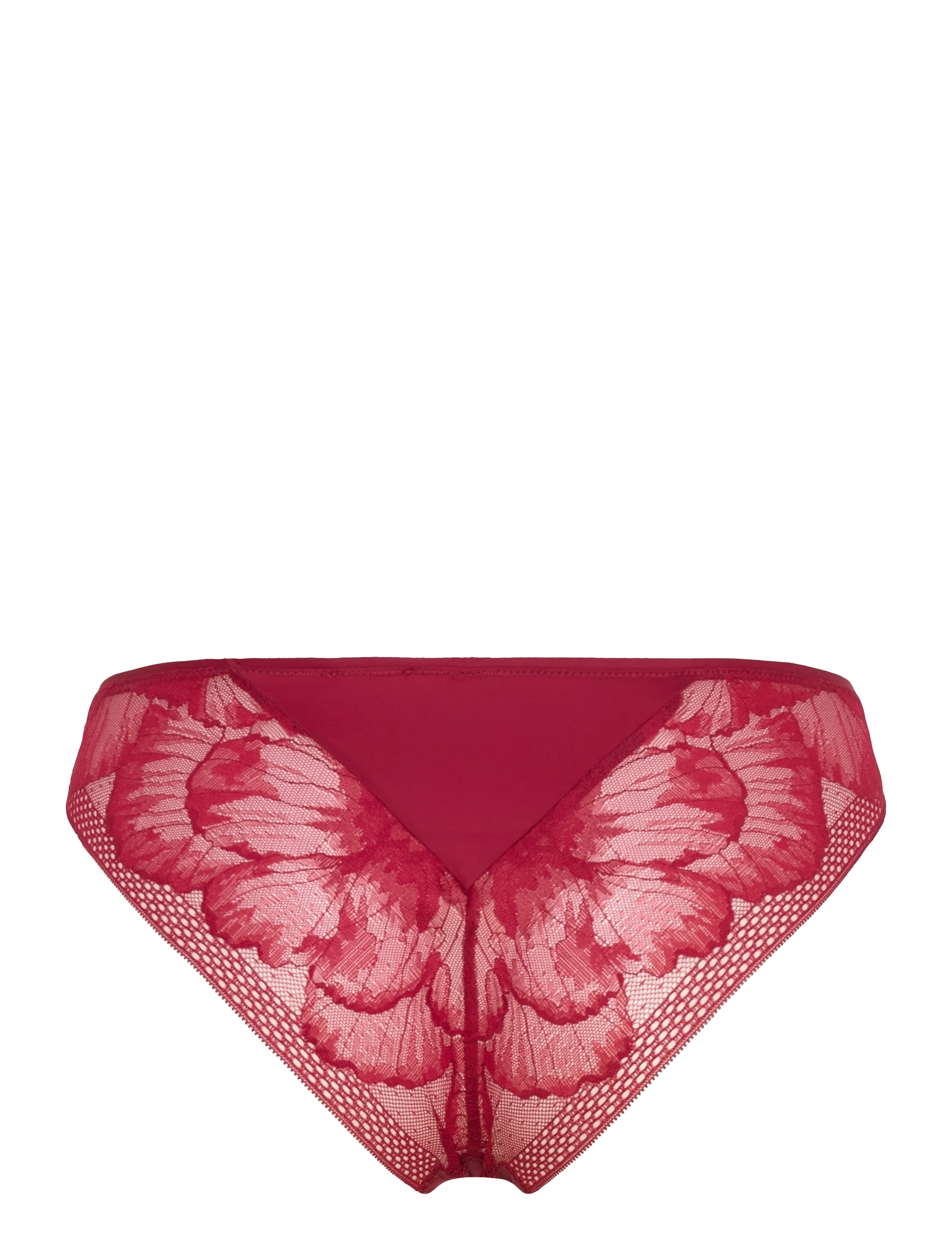 BOSS - BRIEF_ PEONY LACE - briefs - dark red - 1
