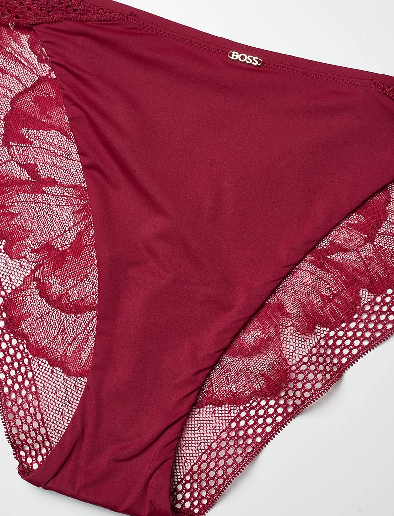 BOSS - BRIEF_ PEONY LACE - briefs - dark red - 2