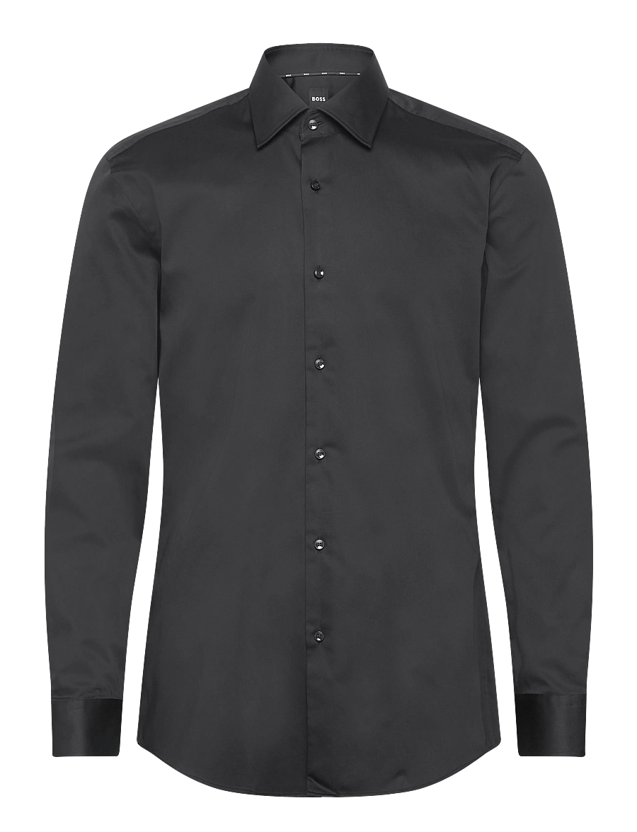 BOSS - H-HANK-kent-C1-214 - pidulikud särgid - black - 0
