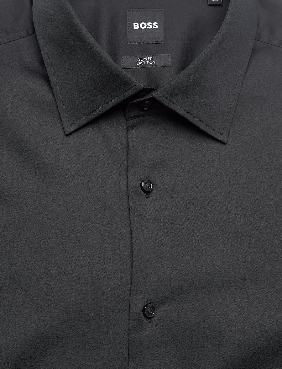 BOSS - H-HANK-kent-C1-214 - pidulikud särgid - black - 2