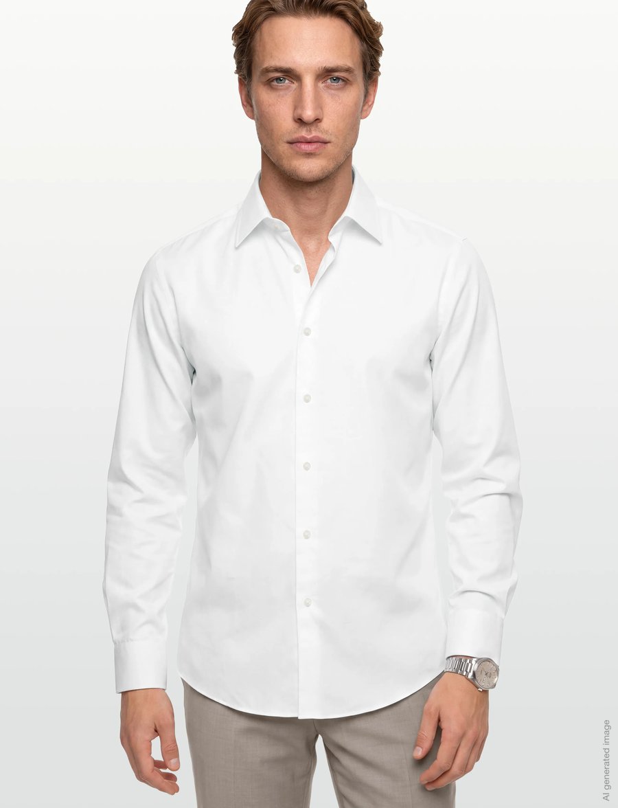 BOSS - H-HANK-kent-C1-214 - formelle skjorter - white - 3