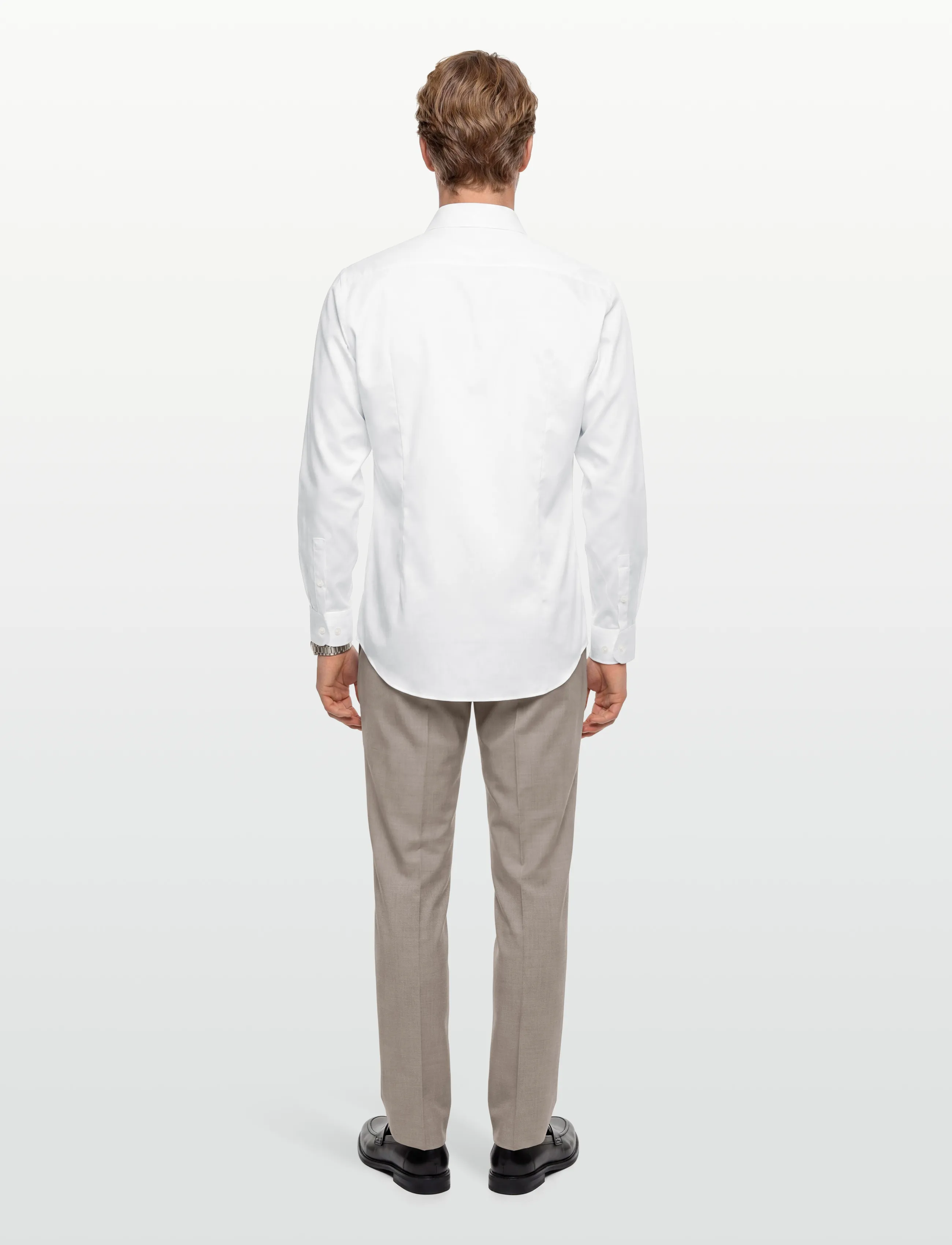 BOSS - H-HANK-kent-C1-214 - business skjorter - white - 4